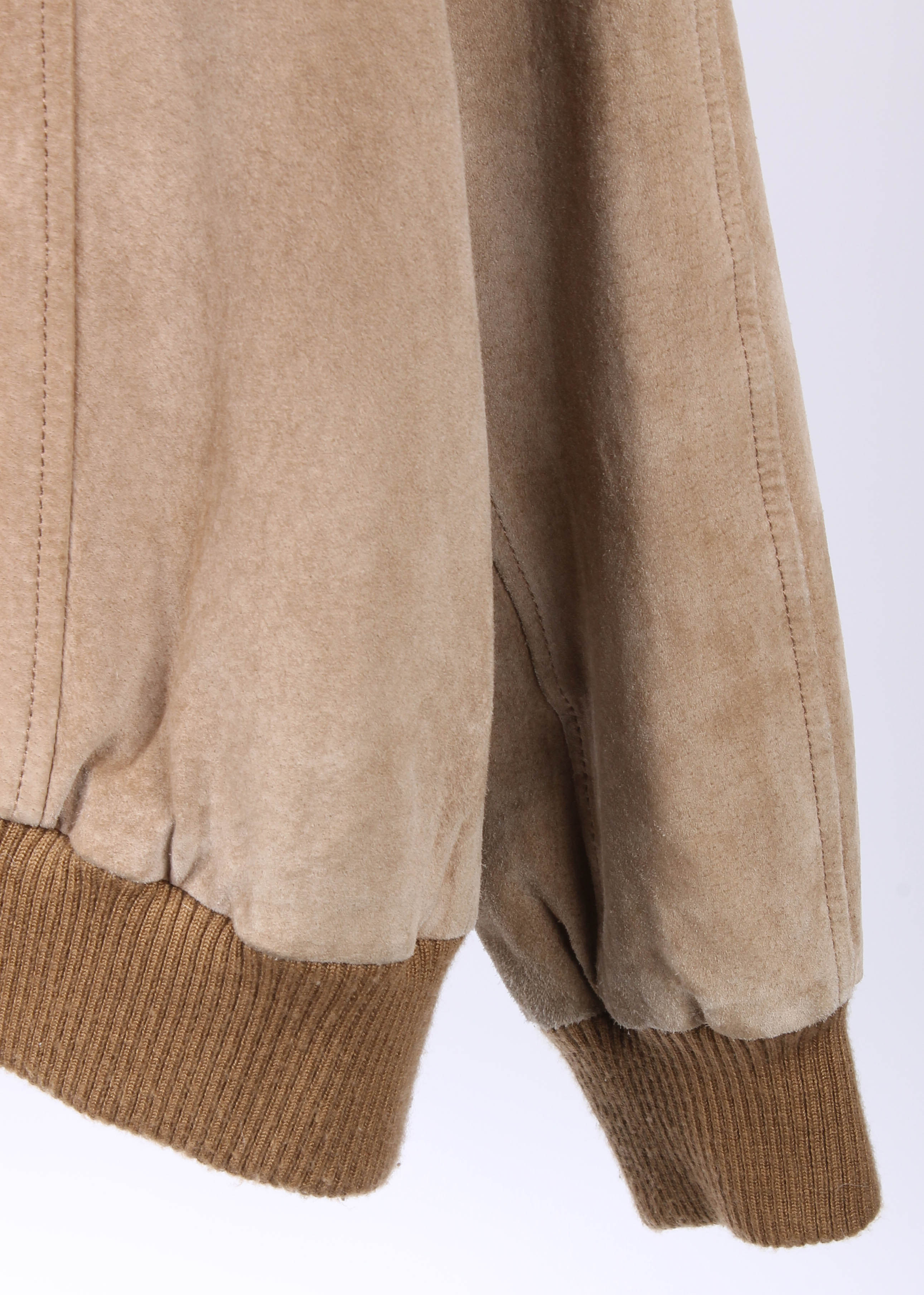 Orvis Men's Tan Leather Jacket