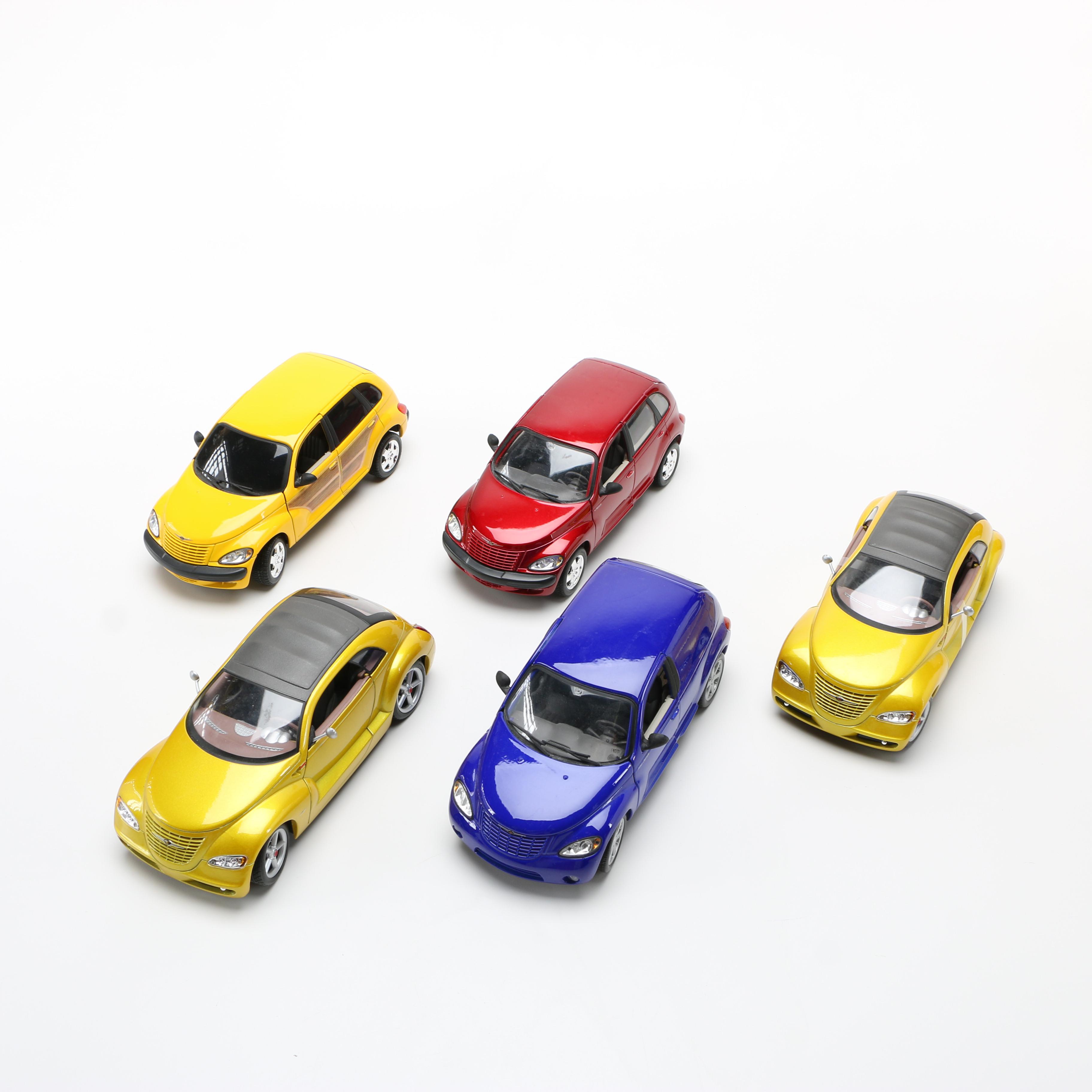 1:18 Scale Die Cast Chrysler PT Cruisers