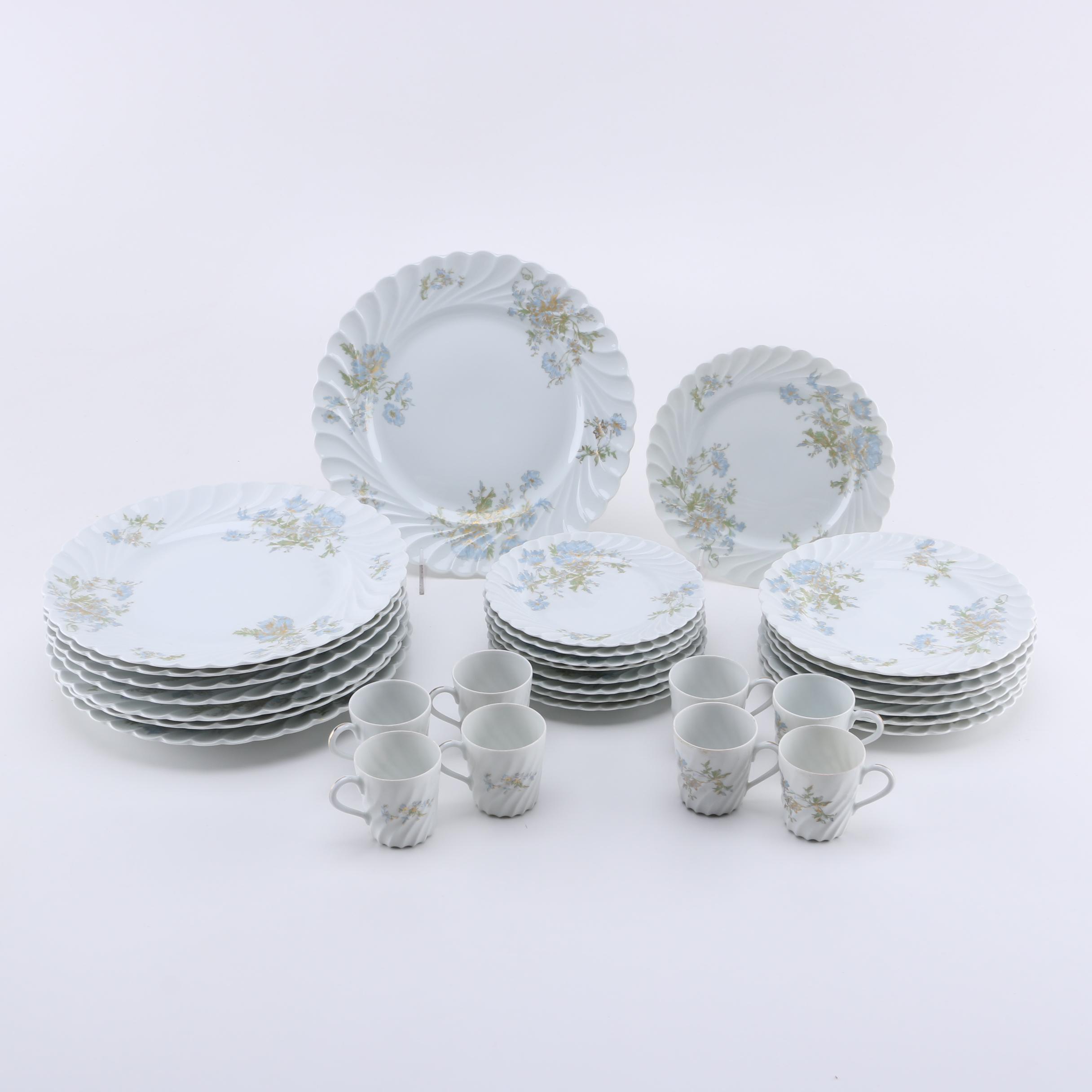 Haviland Limoges "Margaux" Porcelain Dining Set