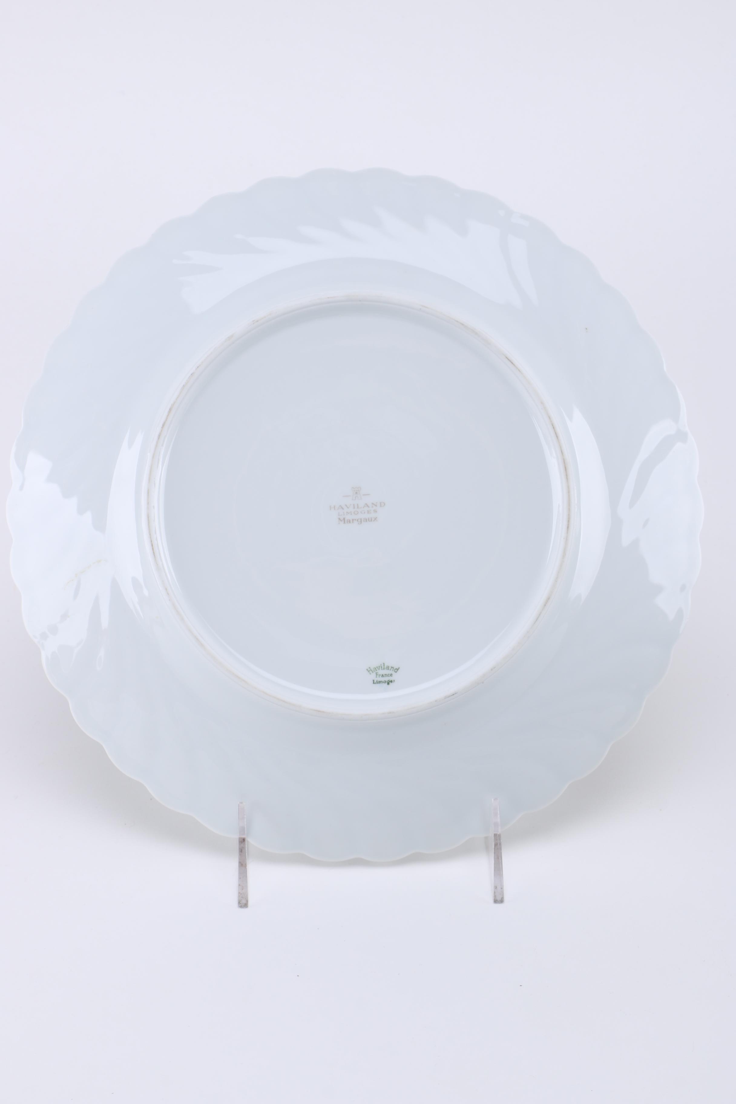 Haviland Limoges "Margaux" Porcelain Dining Set