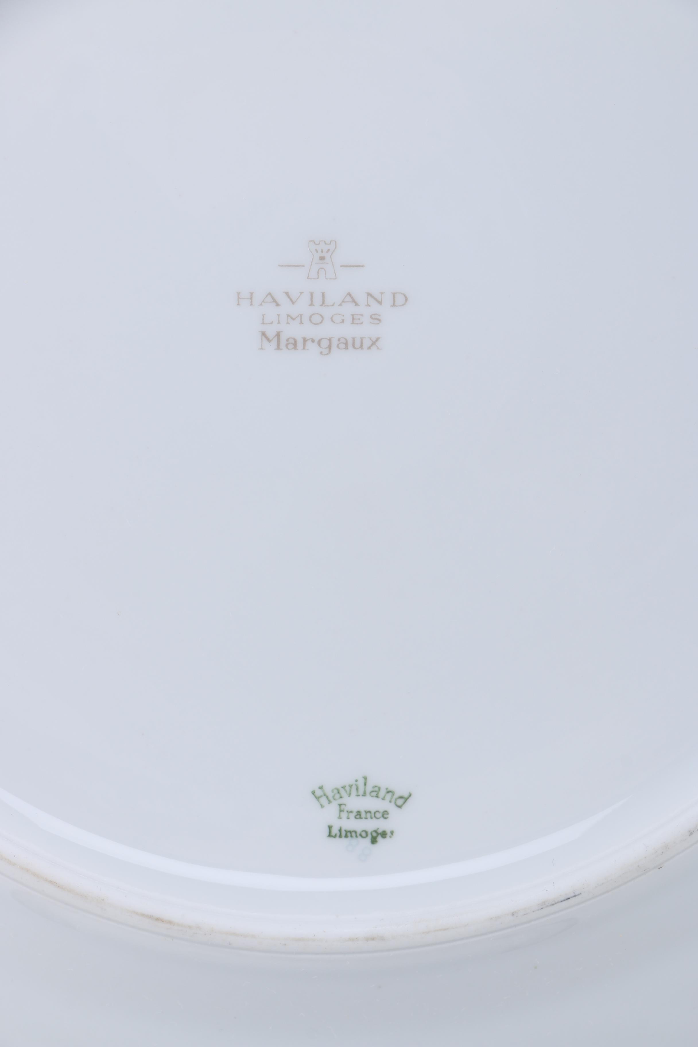 Haviland Limoges "Margaux" Porcelain Dining Set