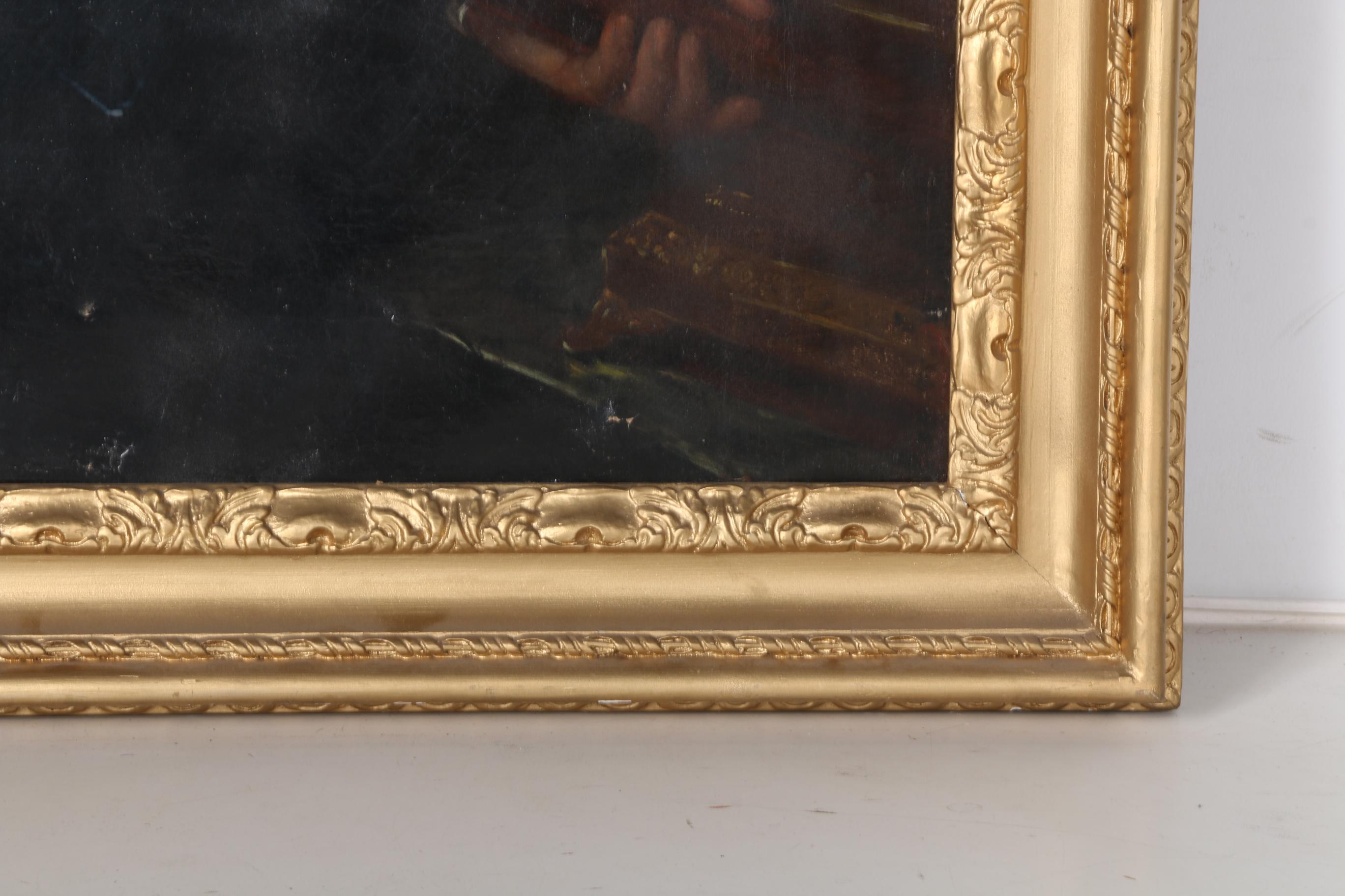 19th Century British Oil on Canvas Portrait of a Man