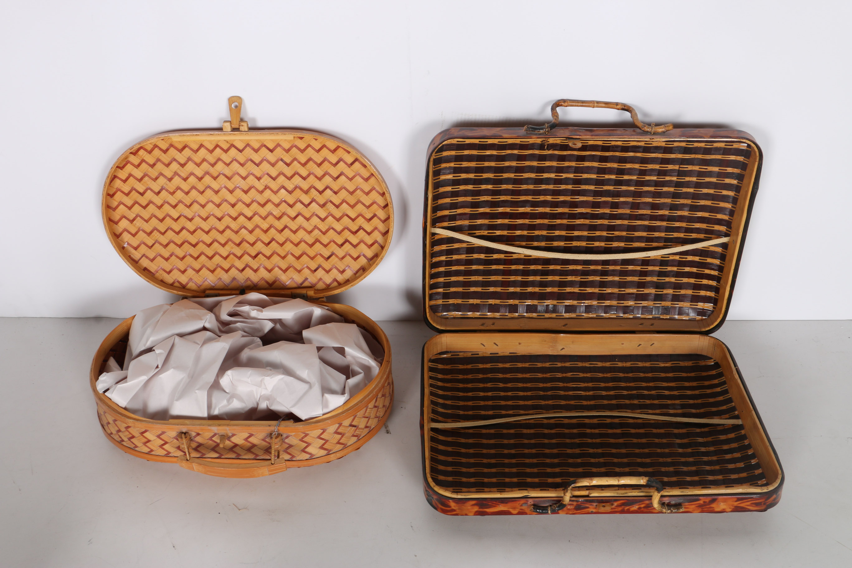 Wicker Baskets and Decor