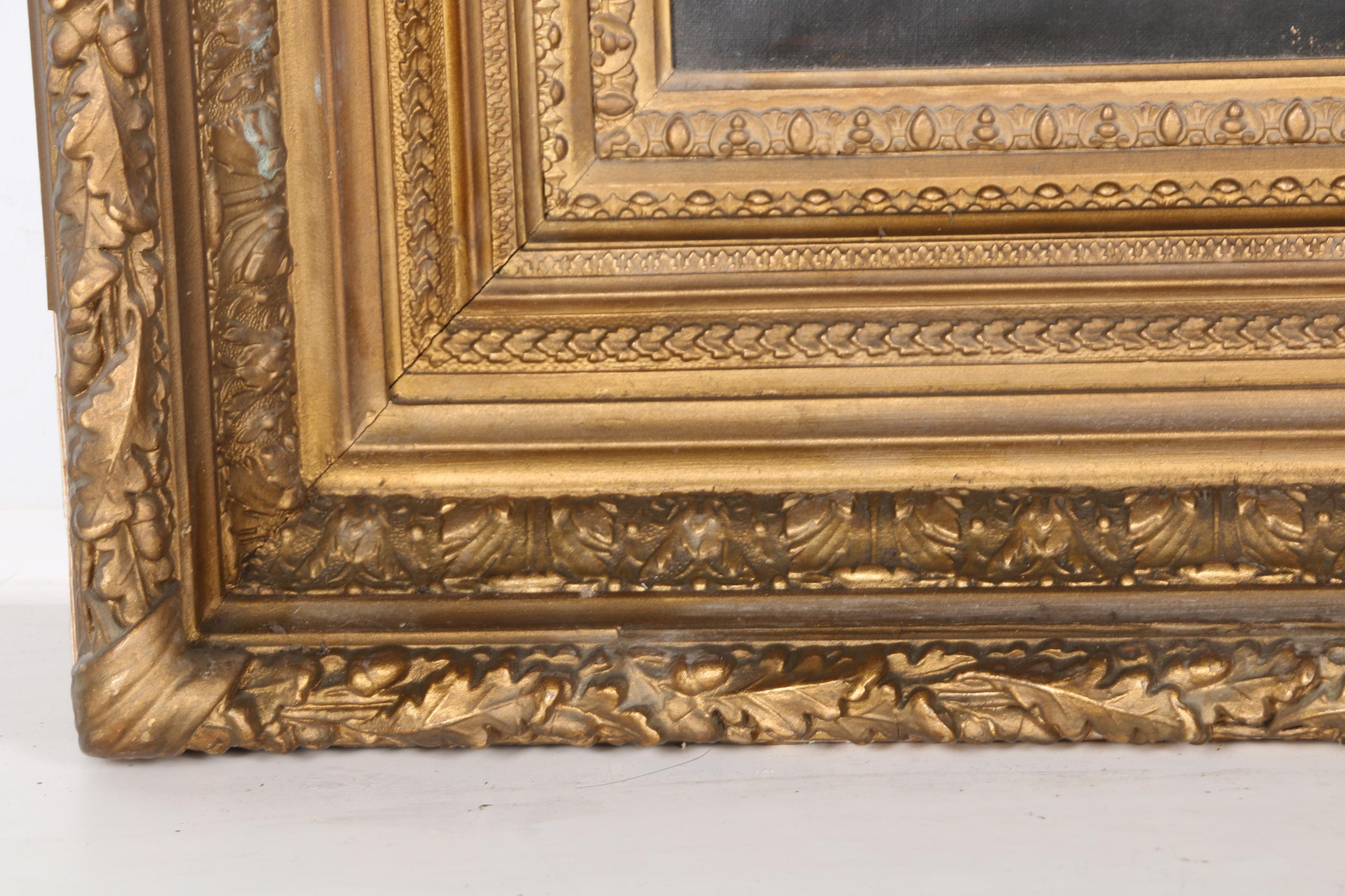 After Fredric Edwin Church Oil Painting on Canvas of "Niagra Falls"