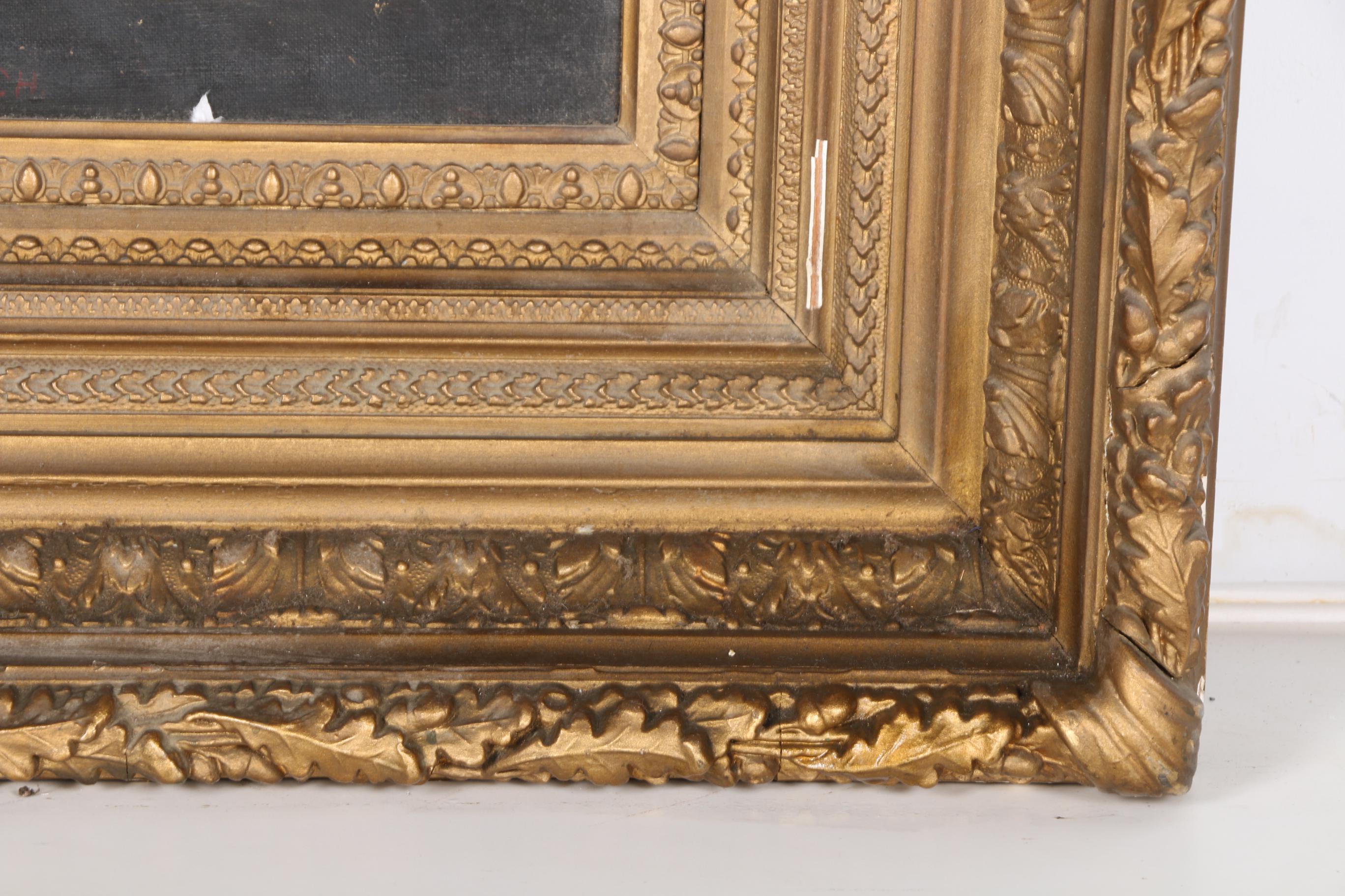 After Fredric Edwin Church Oil Painting on Canvas of "Niagra Falls"