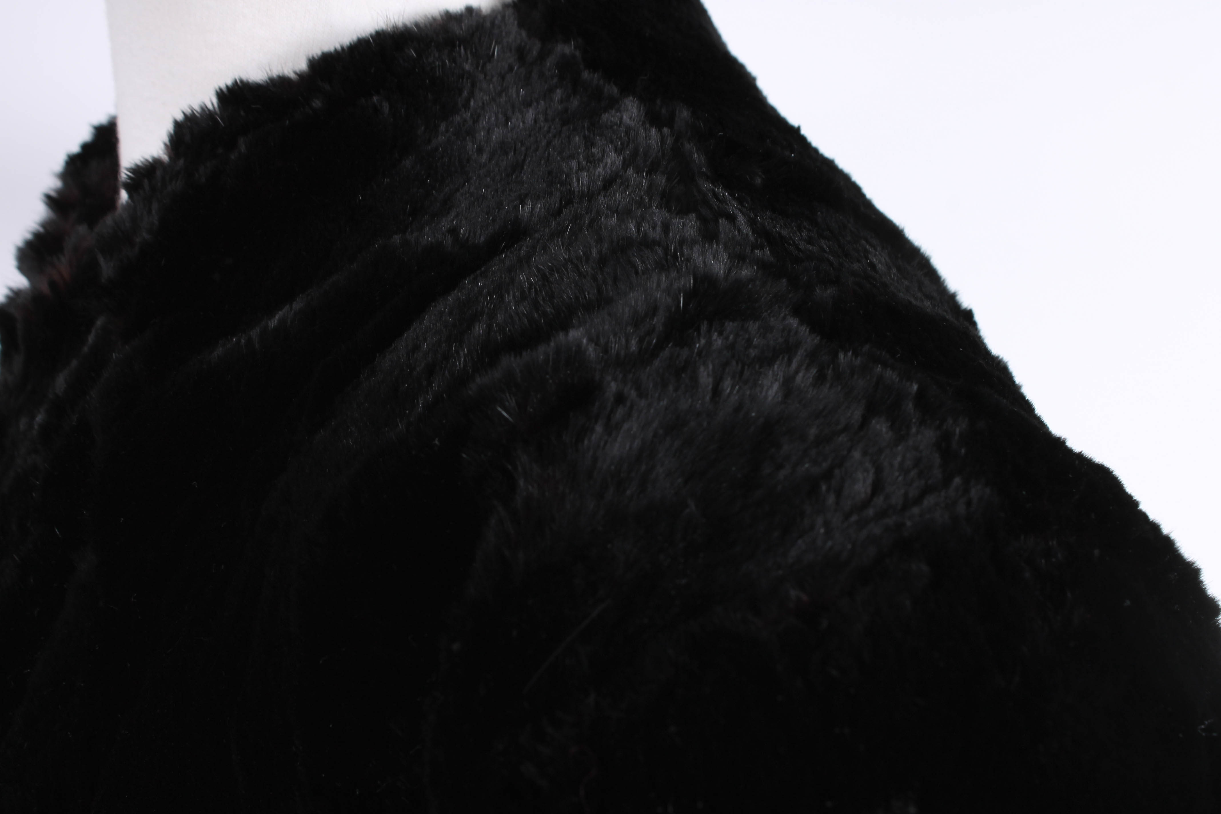 Vintage Black Fur Jacket by Michaels Furs of Fashion St. Louis