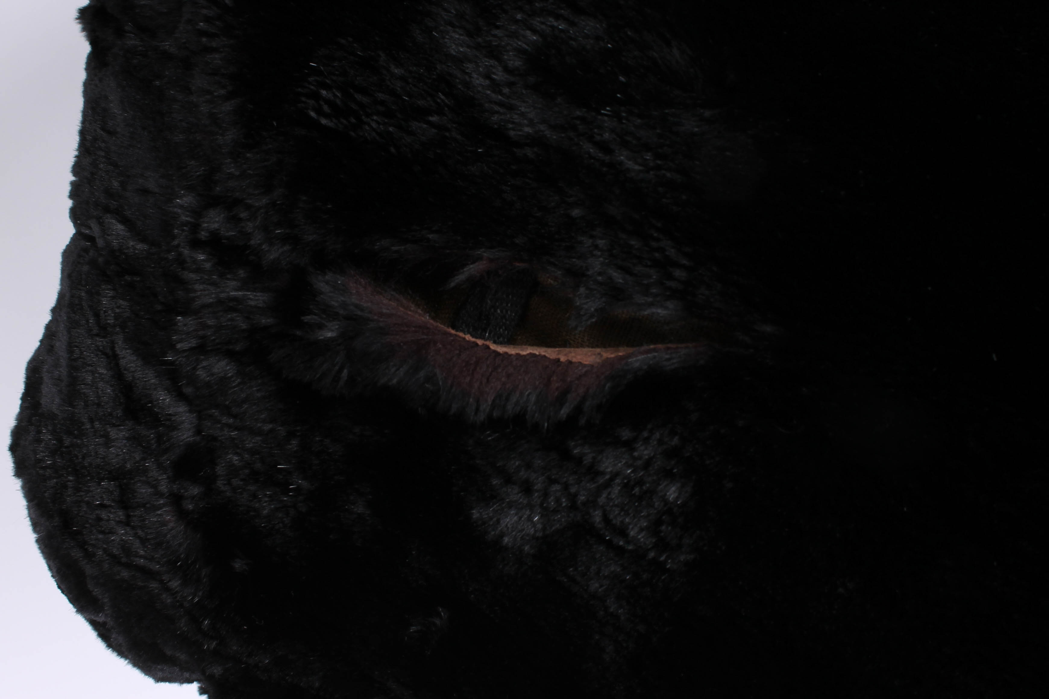 Vintage Black Fur Jacket by Michaels Furs of Fashion St. Louis