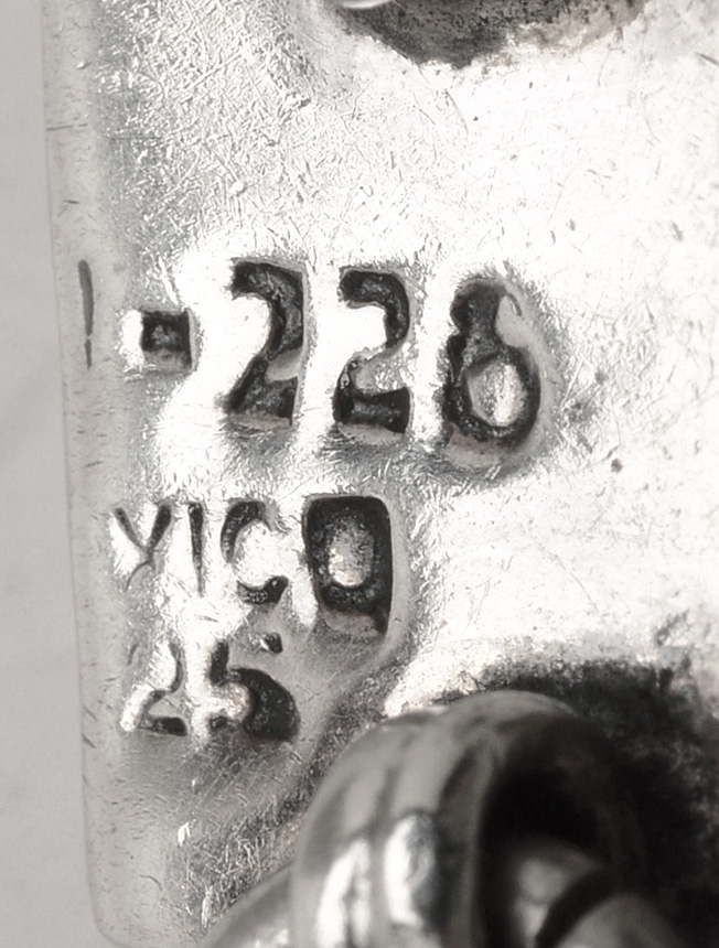 Vintage Taxco Mexico Sterling Silver Link Bracelet