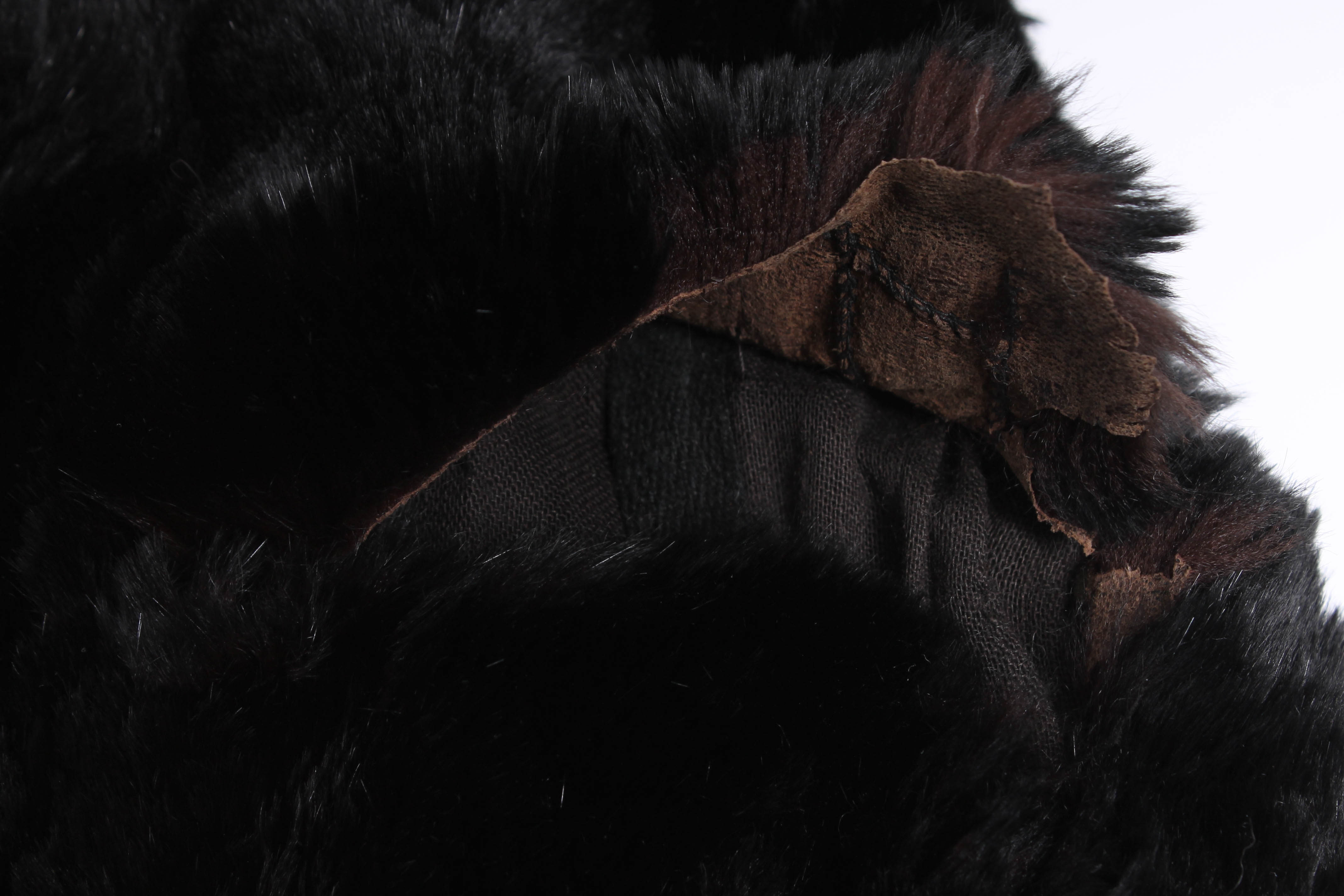 Vintage Black Fur Jacket by Michaels Furs of Fashion St. Louis