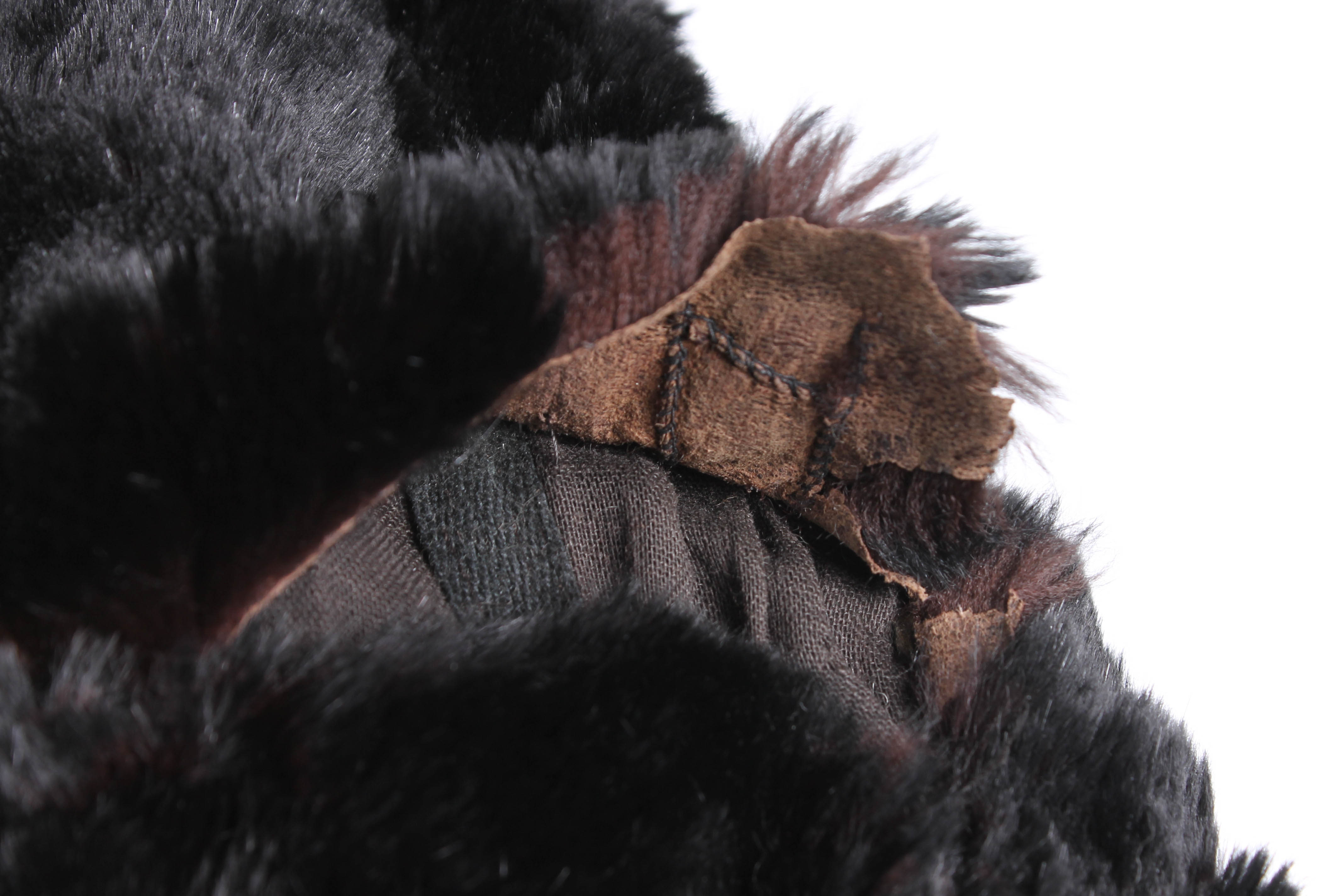 Vintage Black Fur Jacket by Michaels Furs of Fashion St. Louis