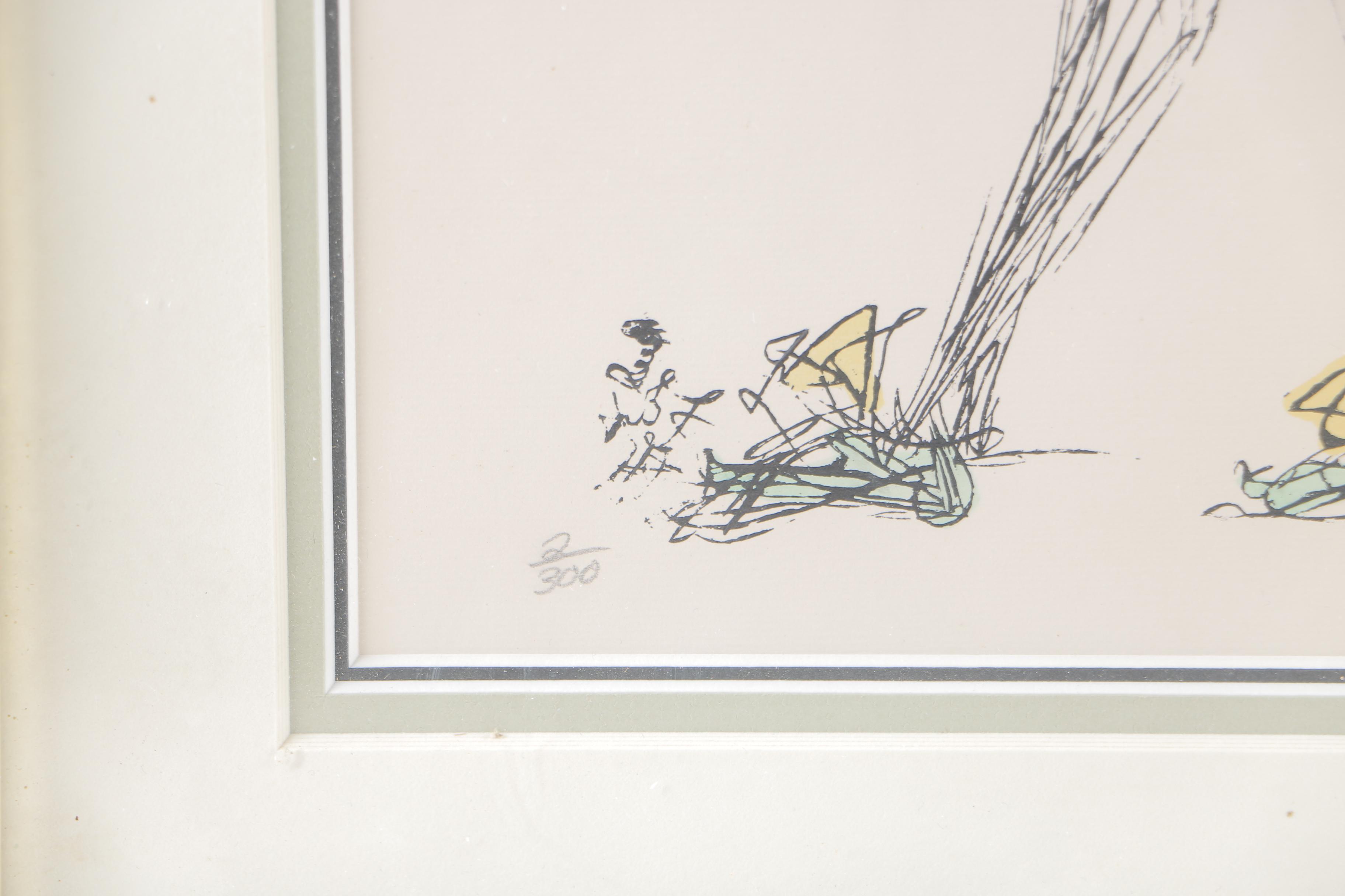 Salvador Dalí Limited Edition Reproduction Giclée "Six Oeufs"