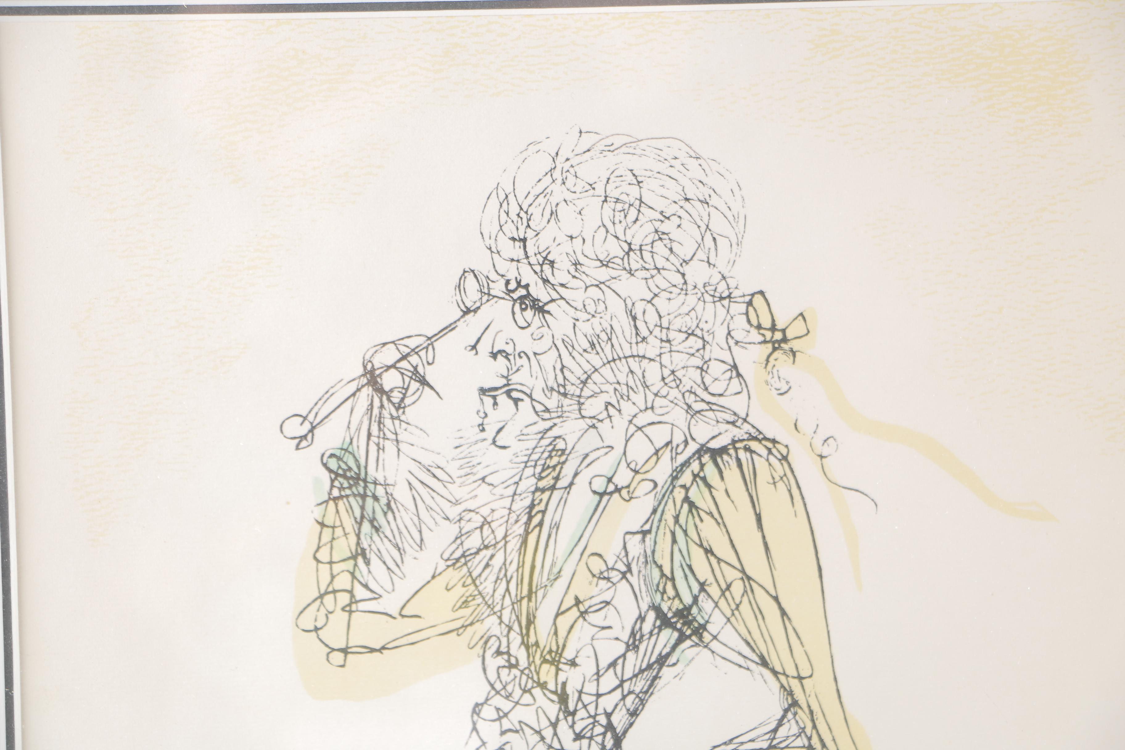 Salvador Dalí Limited Edition Reproduction Giclée "Six Oeufs"