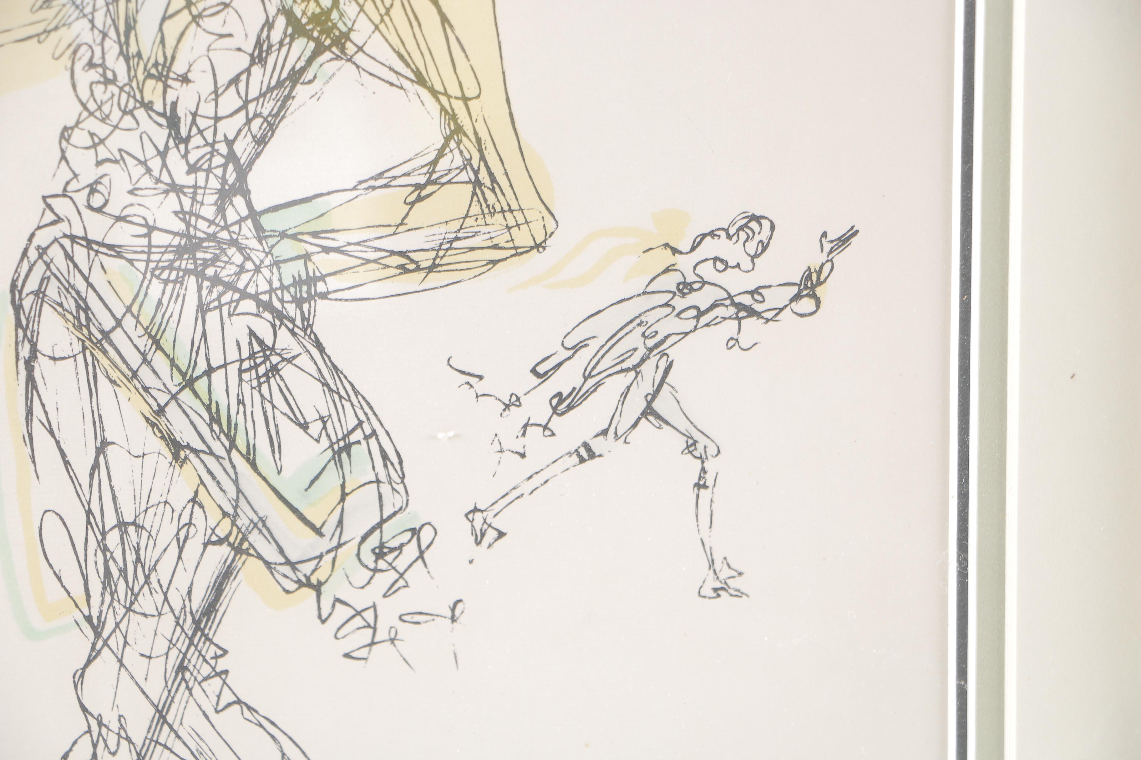 Salvador Dalí Limited Edition Reproduction Giclée "Six Oeufs"