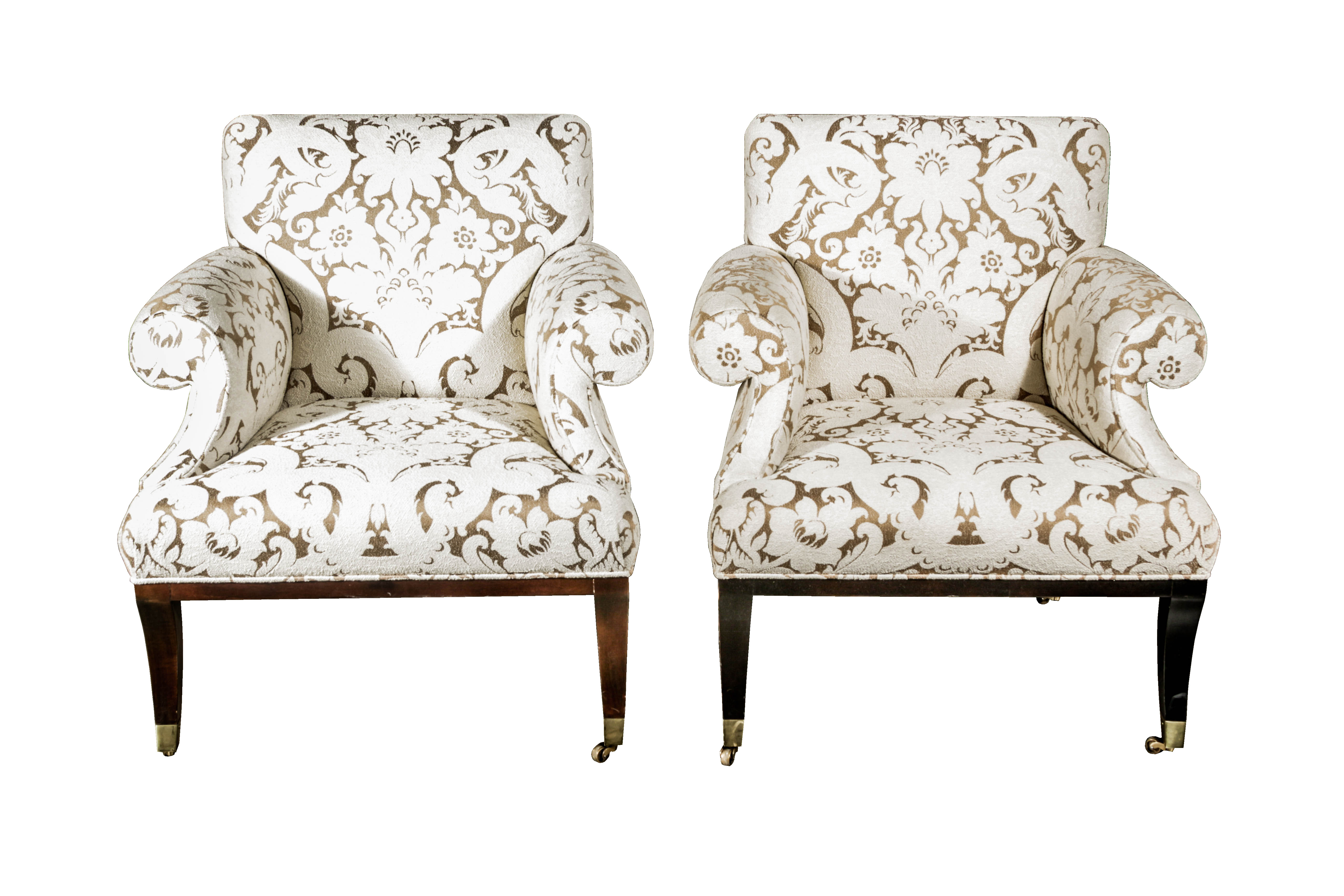 Contemporary Upholstered  Armchairs