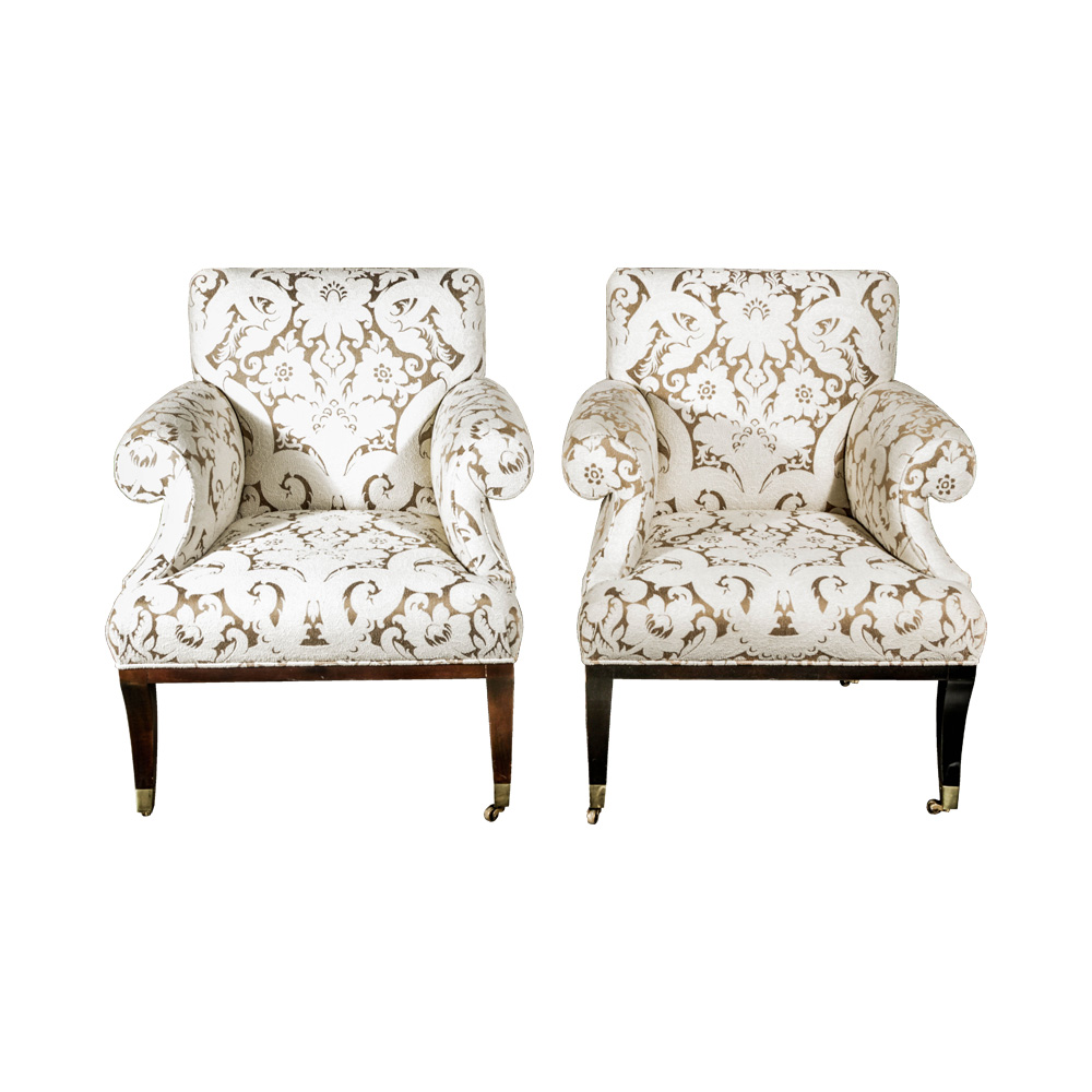 Contemporary Upholstered  Armchairs