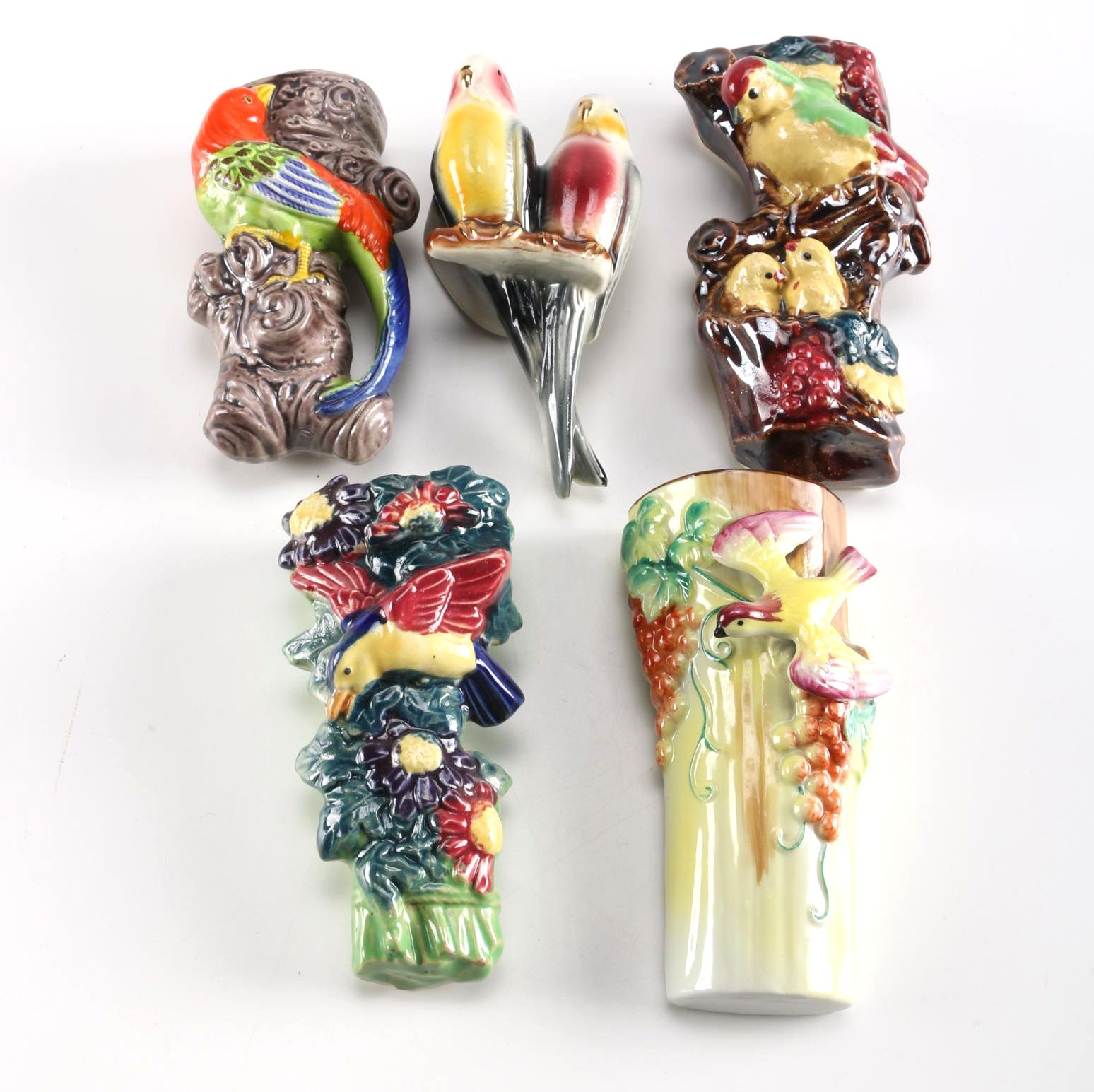 Selection of Japanese Wall Pockets