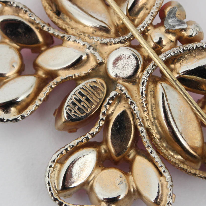 Sizable Collection of Vintage Rhinestone Brooches Featuring Weiss, Nolan Miller and More