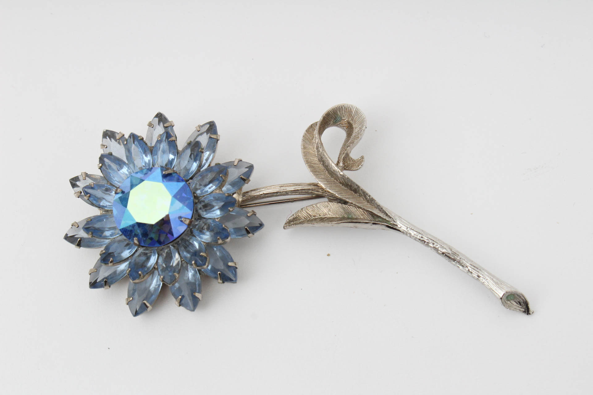 Sizable Collection of Vintage Rhinestone Brooches Featuring Weiss, Nolan Miller and More