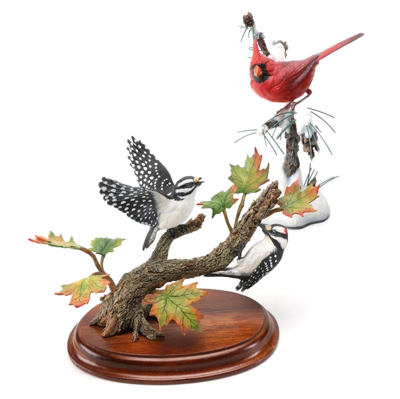 Danbury Mint by Bob Guge Bird Figurines