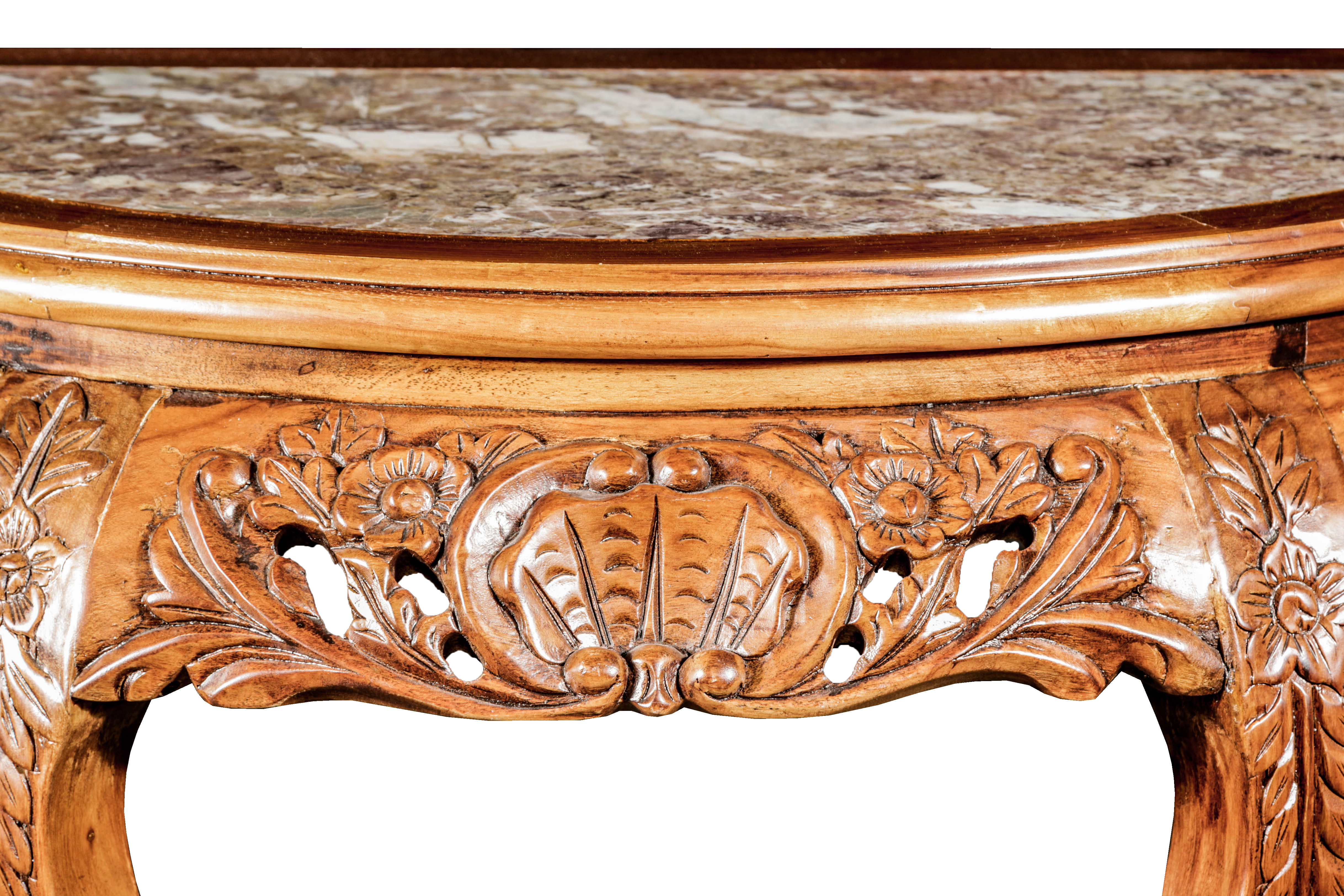 Demilune Console Table