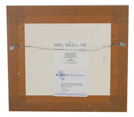 Boris Solotareff Watercolor Painting on Paper "Study of a Man's Head"