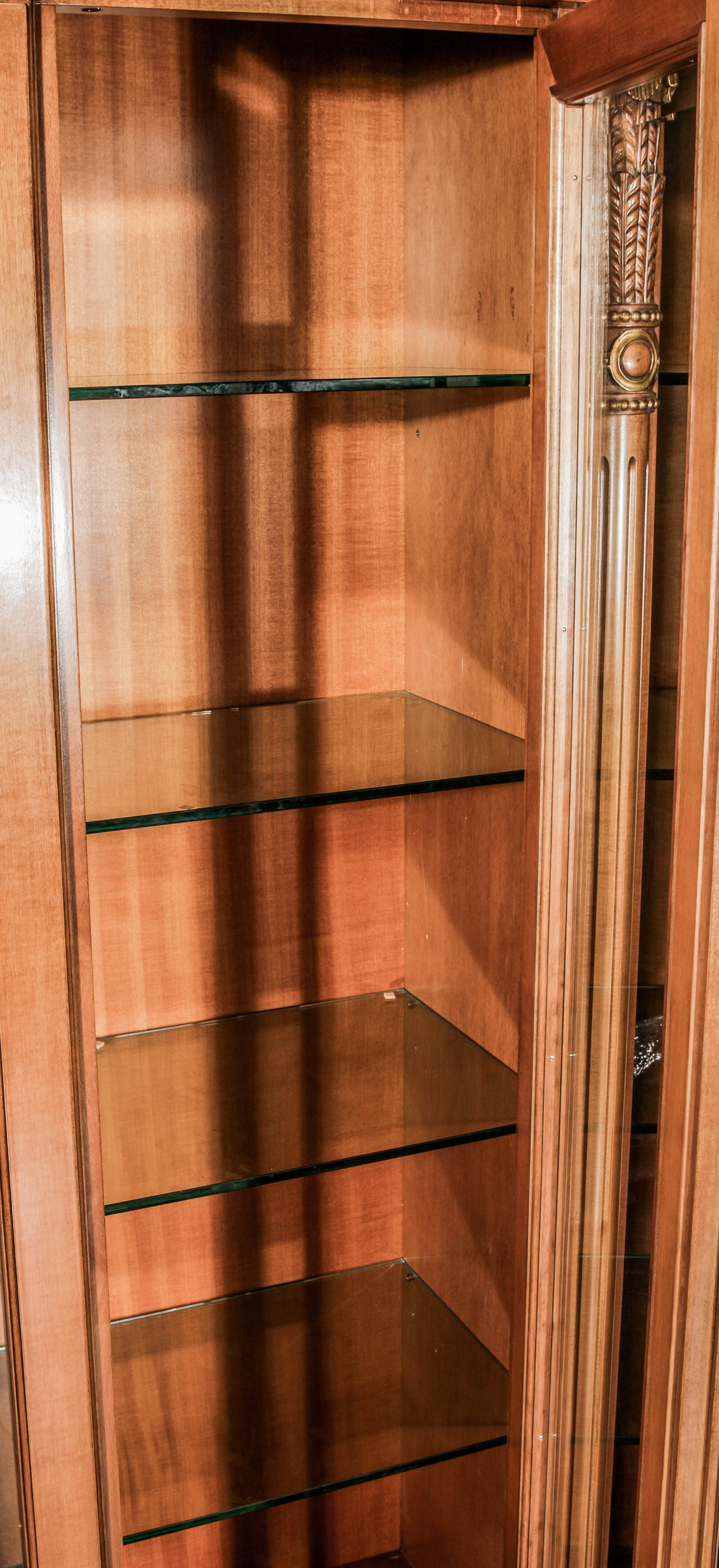 Neoclassical Revival Style Display Cabinet