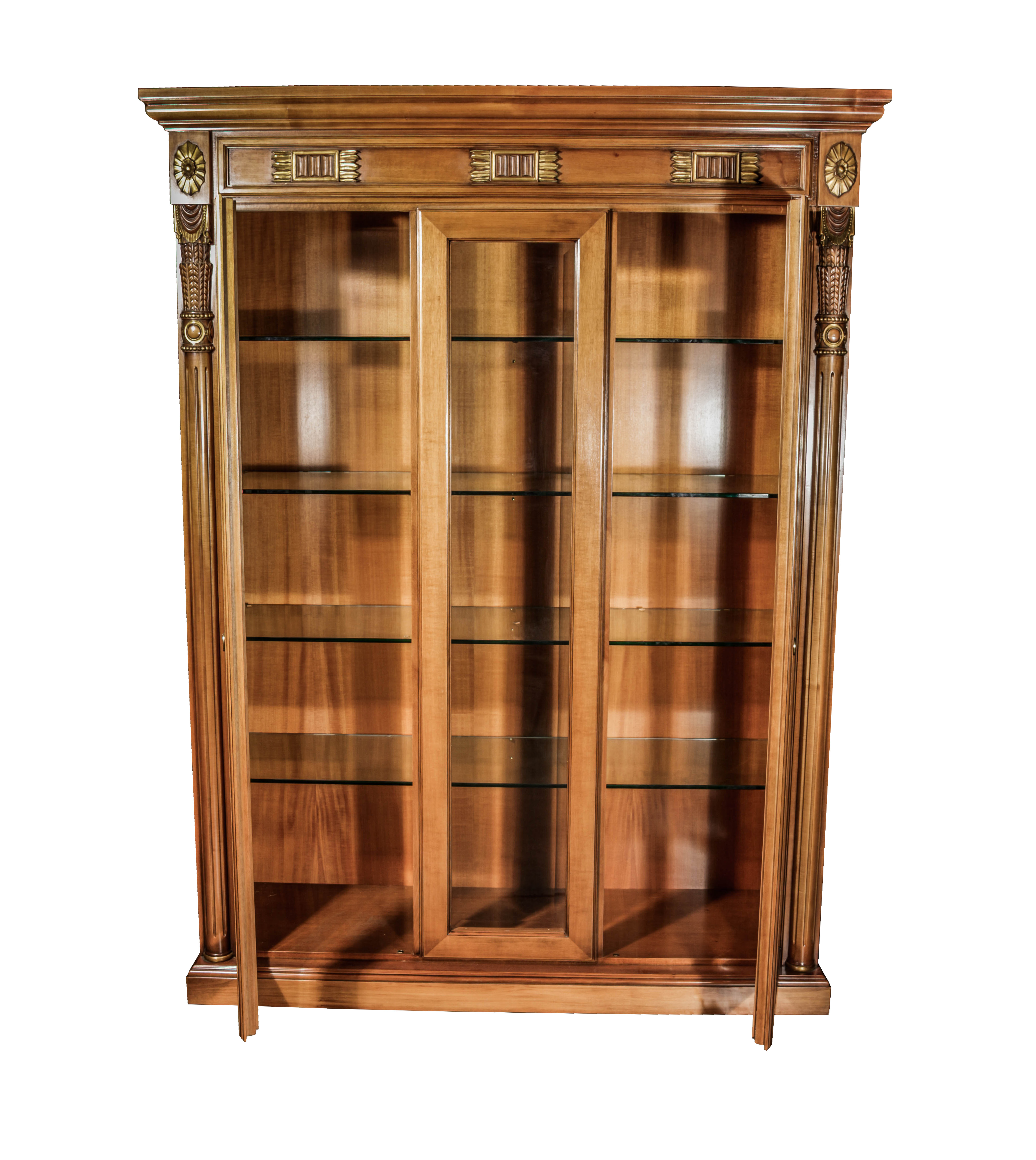 Neoclassical Revival Style Display Cabinet