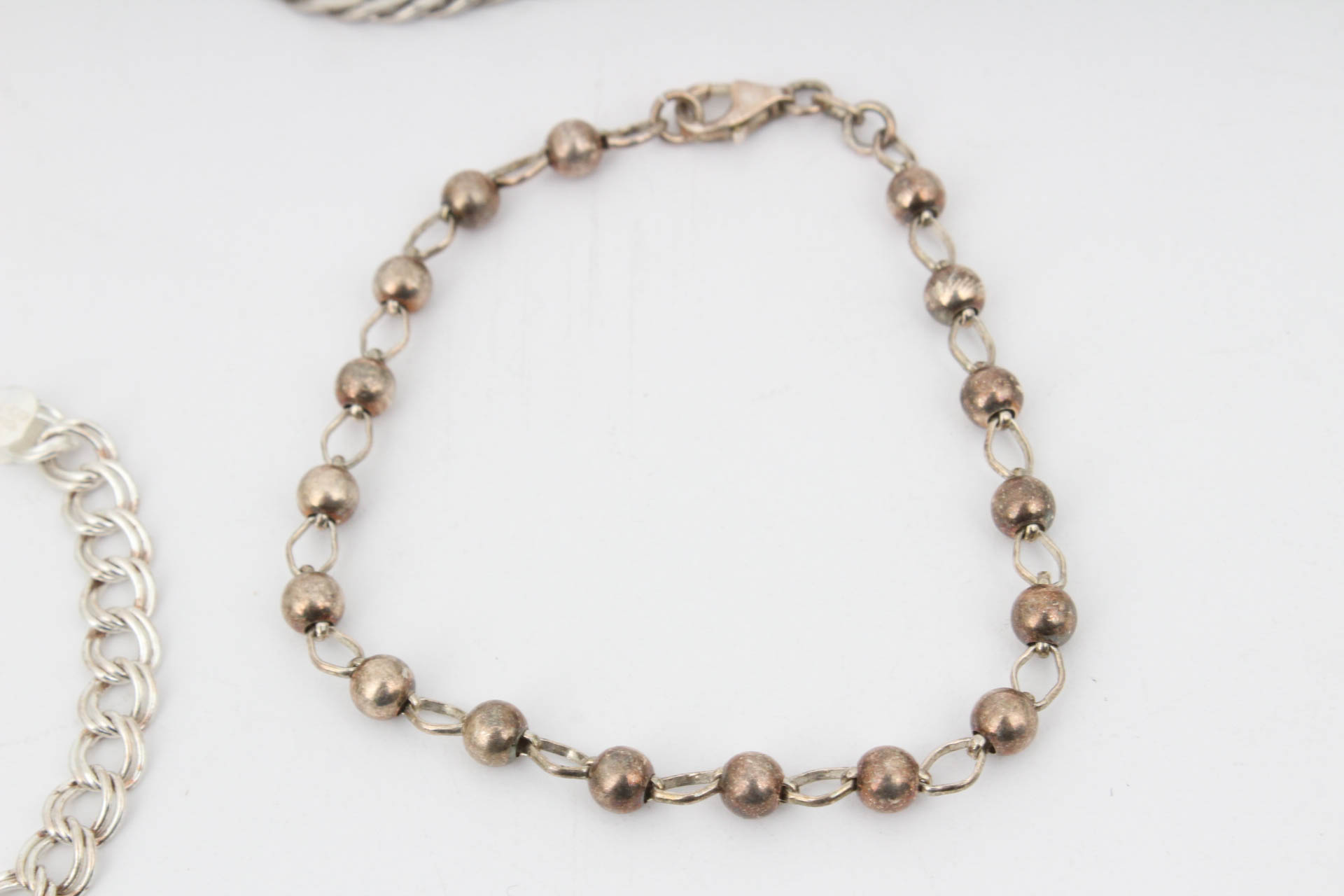 Sterling Silver Chain Link Bracelet Selection