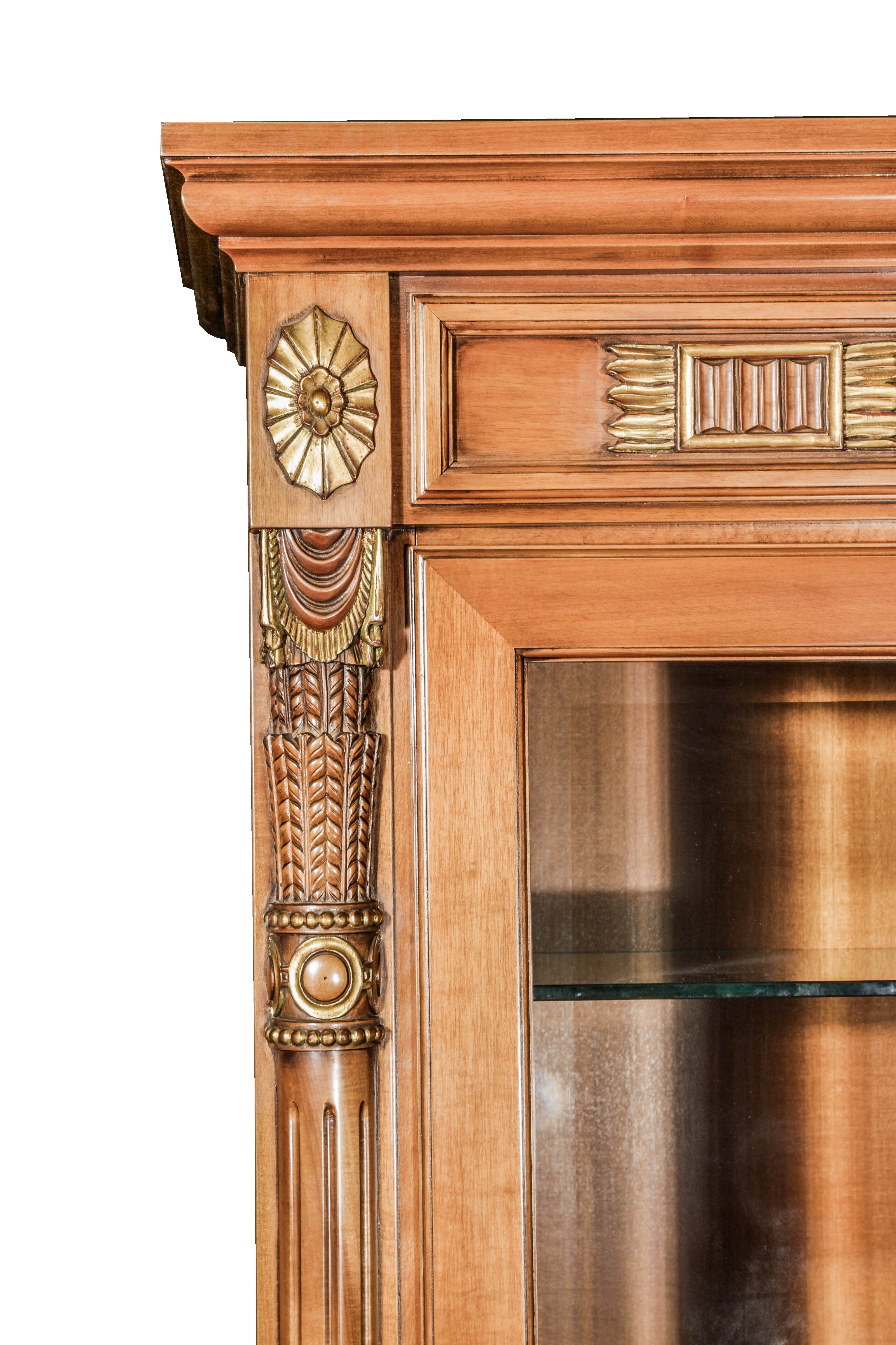 Neoclassical Revival Style Display Cabinet