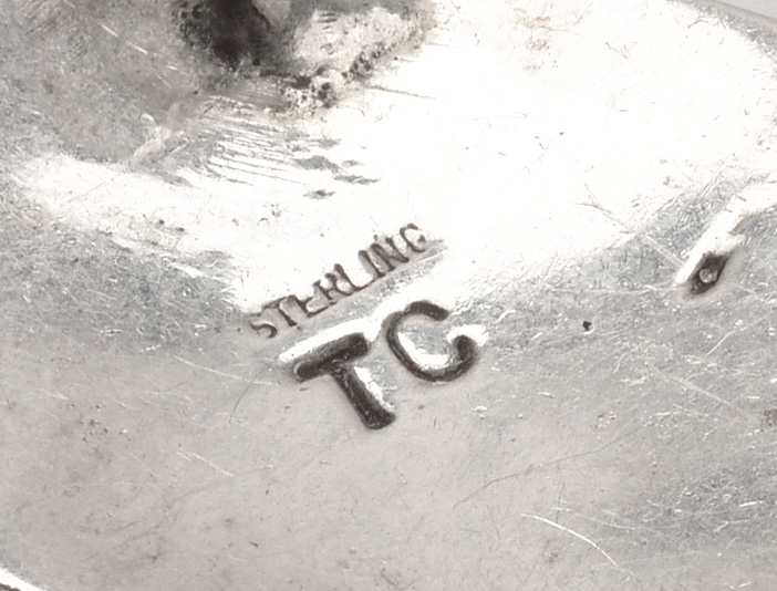 Tom Charley Native American Navajo Sterling Silver Earrings