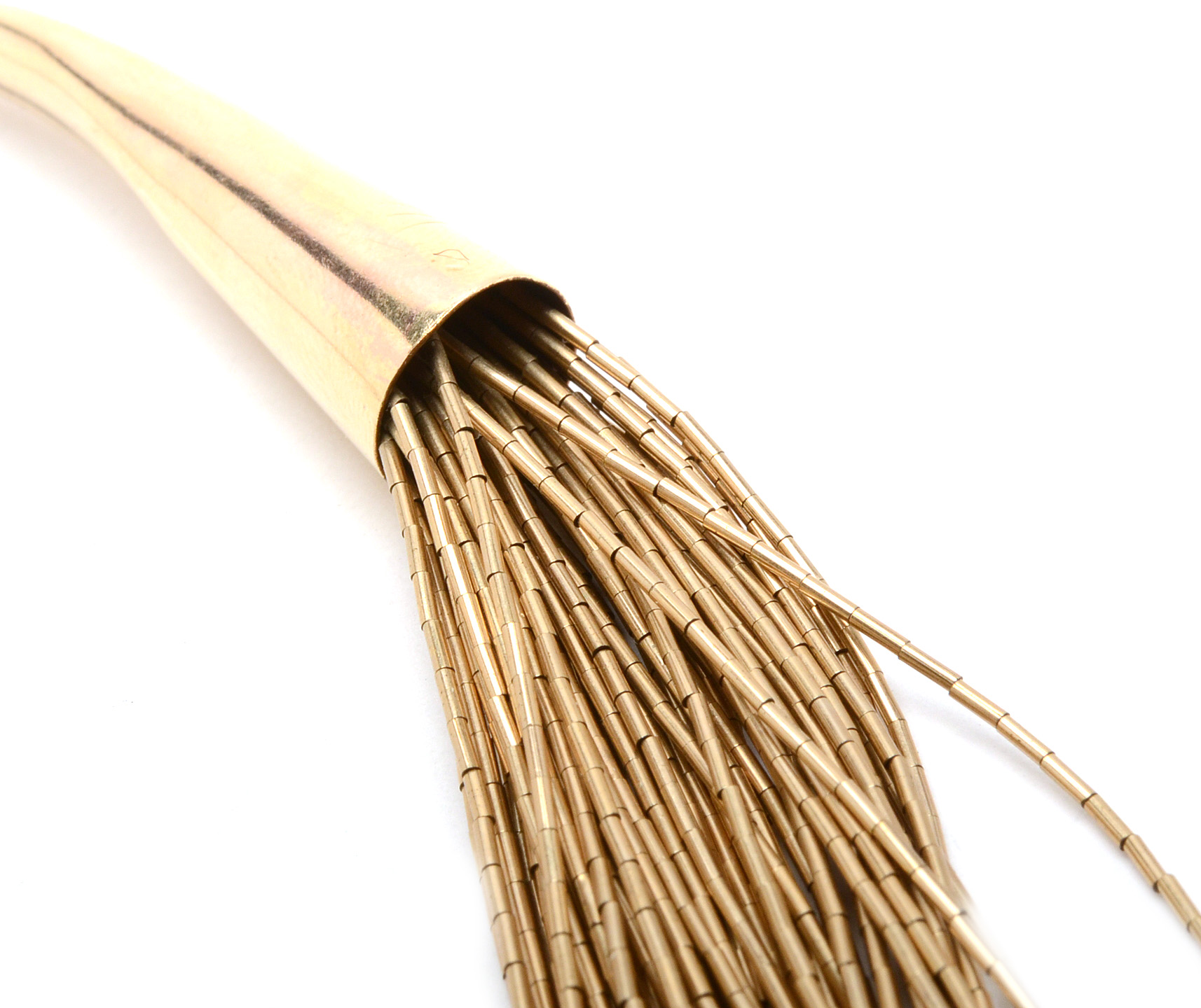 Southwestern Liquid Gold Filled Multi-Strand Necklace