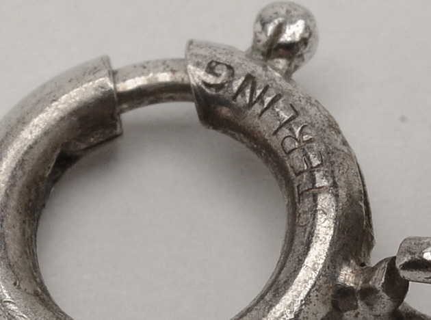 Vintage Sterling Silver Charm Bracelet with Two Danecraft Charms