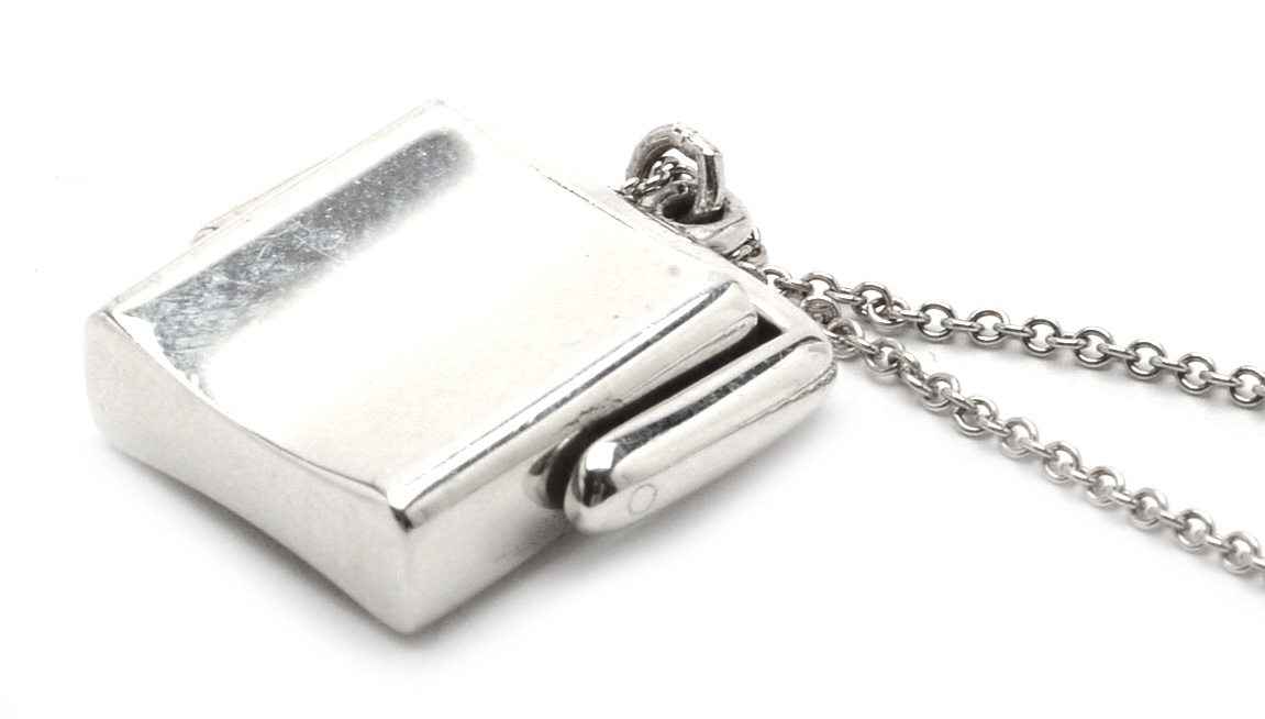 Tiffany & Co. Sterling Silver 1837 Pendant Necklace