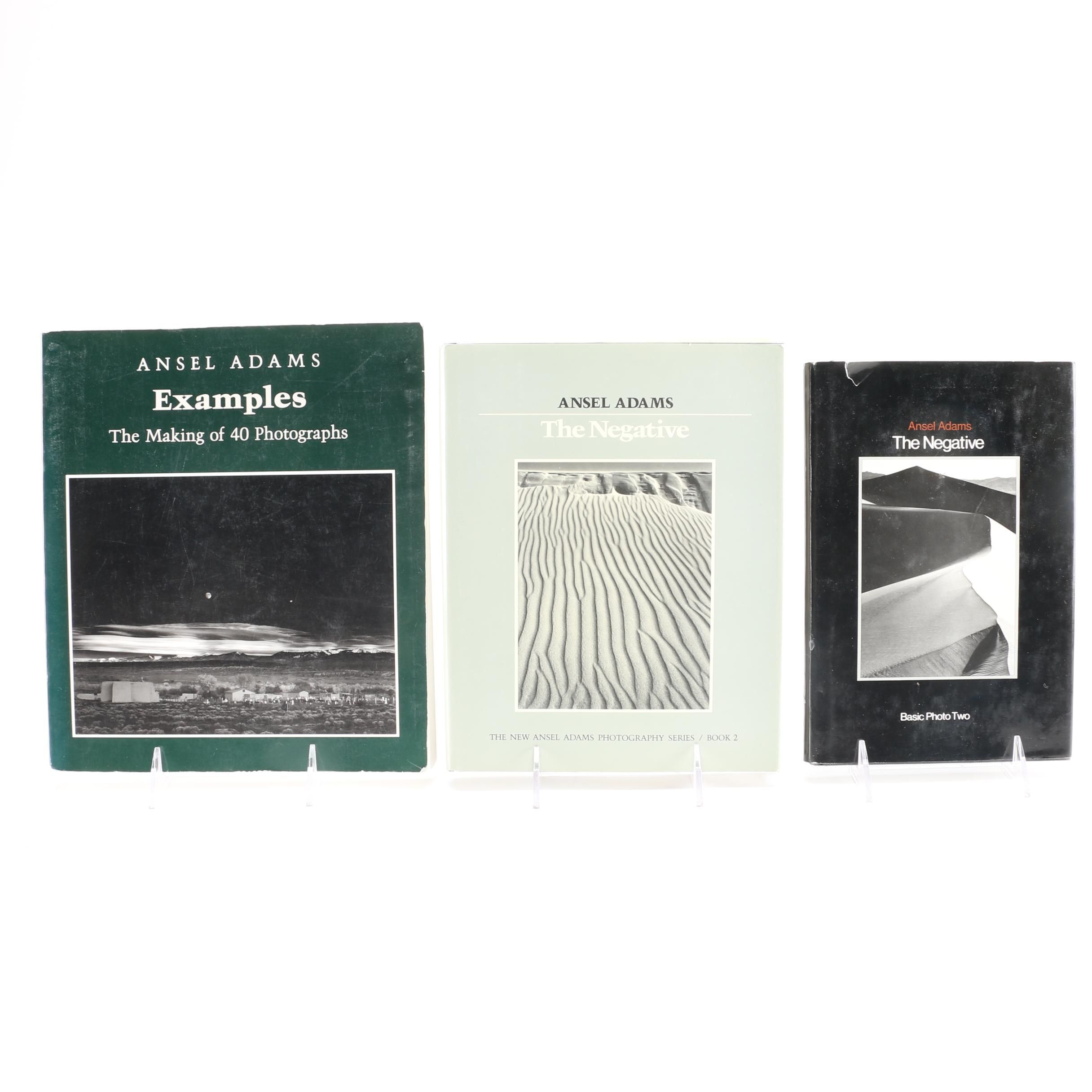 Ansel Adams Photography Books Including "The Negative"