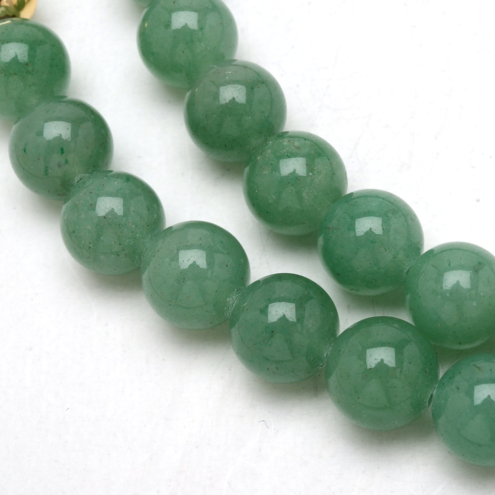 Aventurine and Cloisonne Beaded Necklace