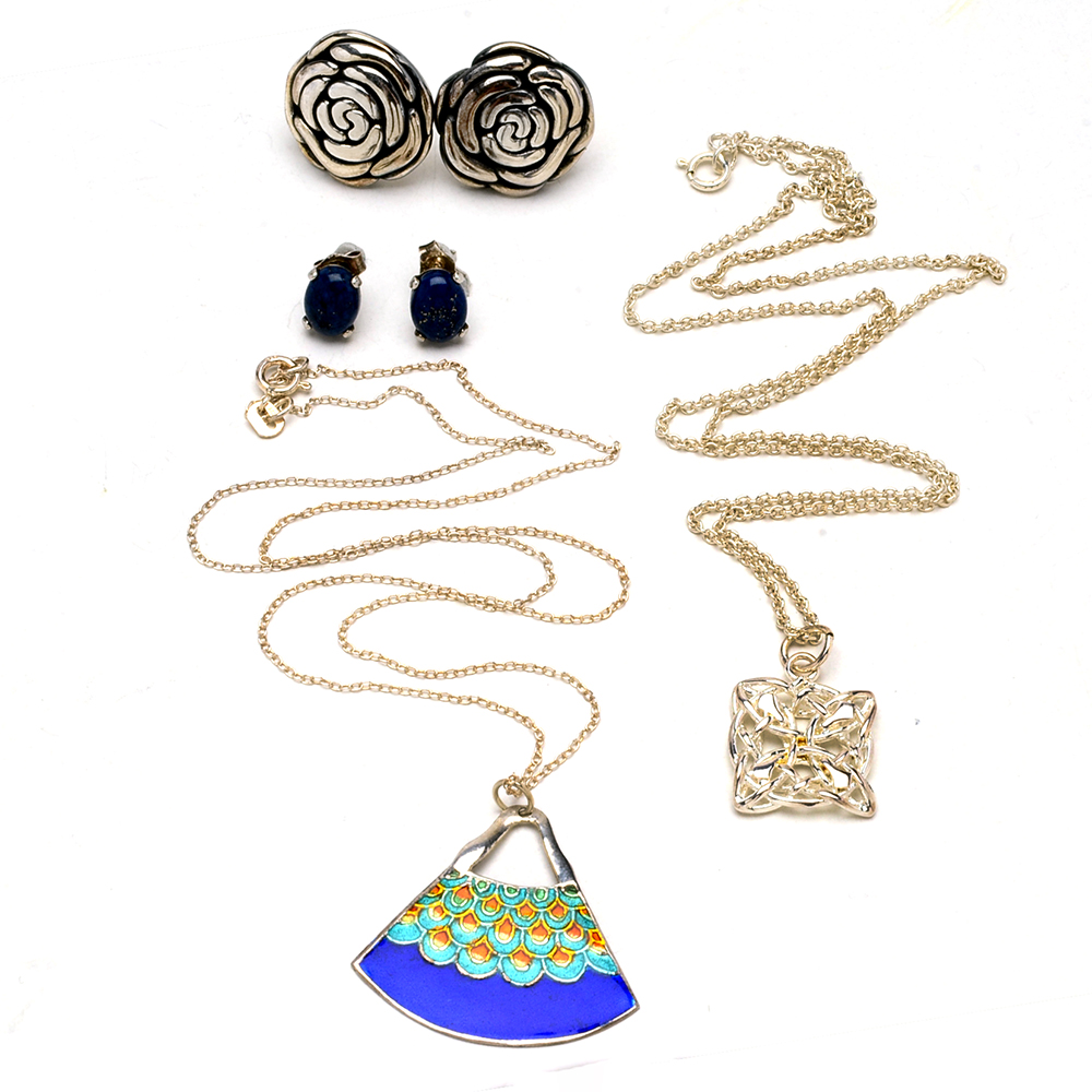 Group of Sterling Silver Jewelry