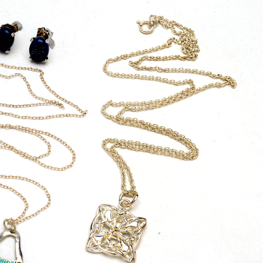 Group of Sterling Silver Jewelry