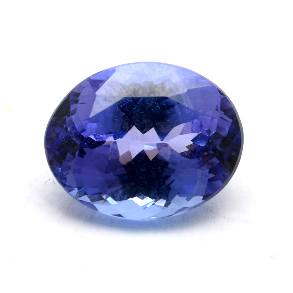 Loose 3.07 CT Oval Faceted Cut Tanzanite Gemstone