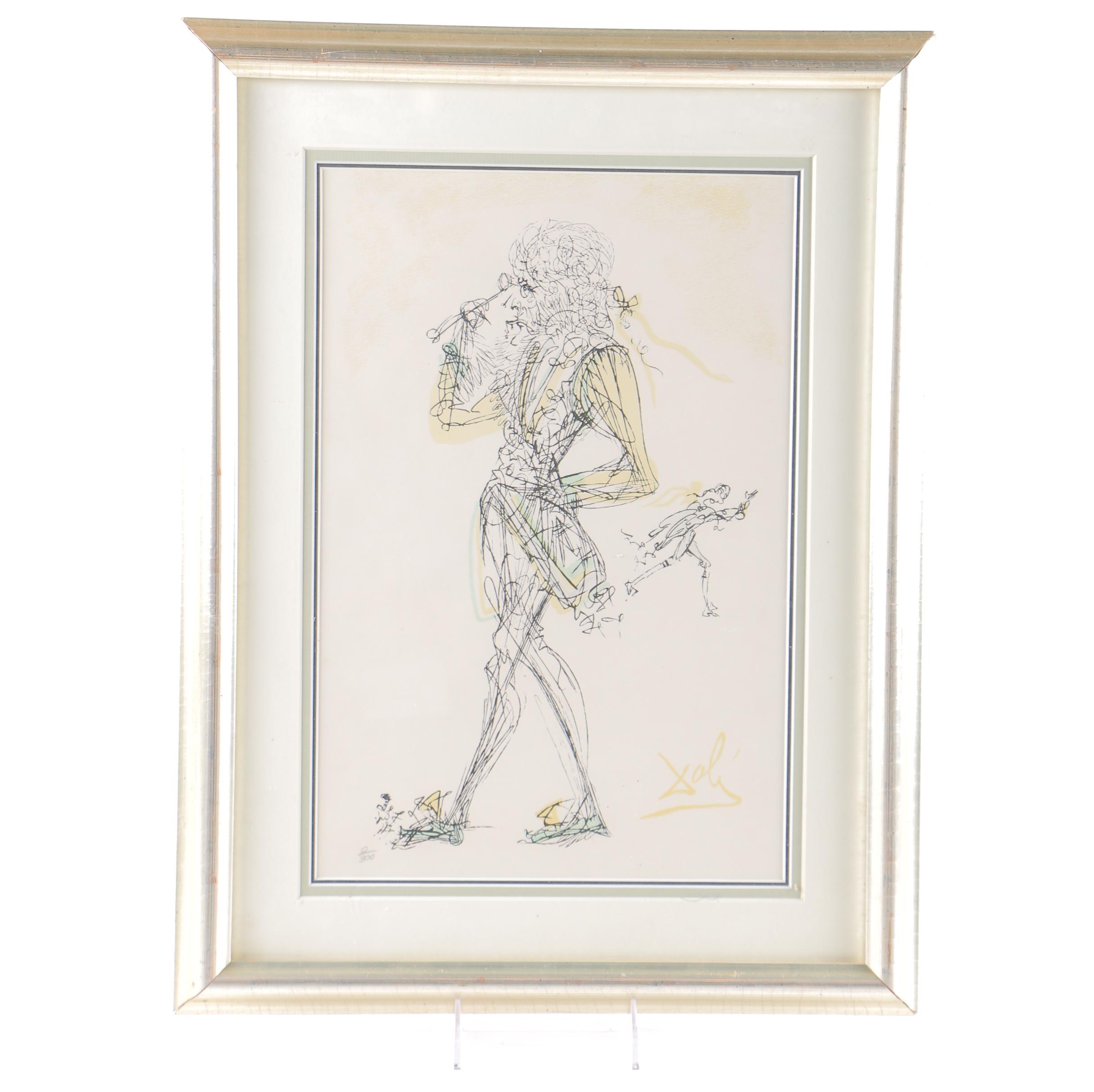 Salvador Dalí Limited Edition Reproduction Giclée "Six Oeufs"