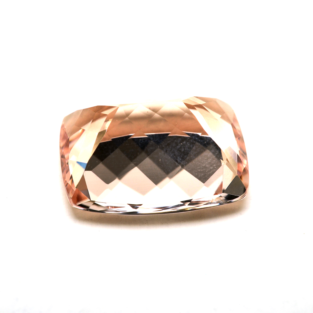 Loose 5.04 CT Rectangular Cushion Cut Morganite Gemstone