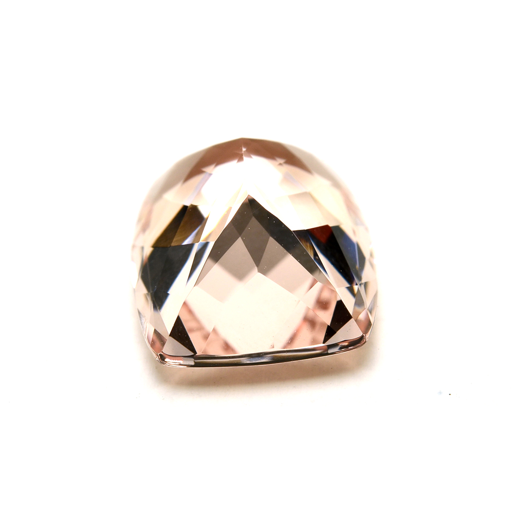 Loose 5.04 CT Rectangular Cushion Cut Morganite Gemstone