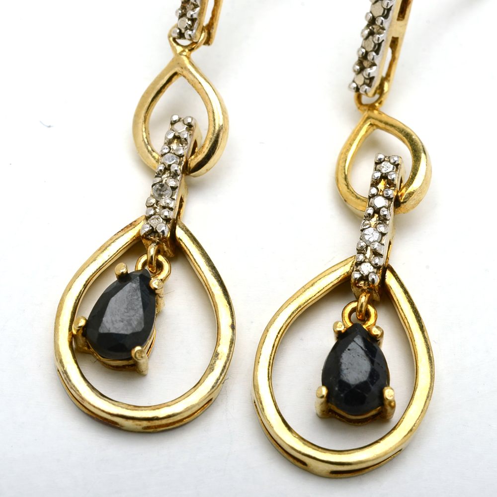 Group of Sterling Silver Jewelry Including a Peridot Ring