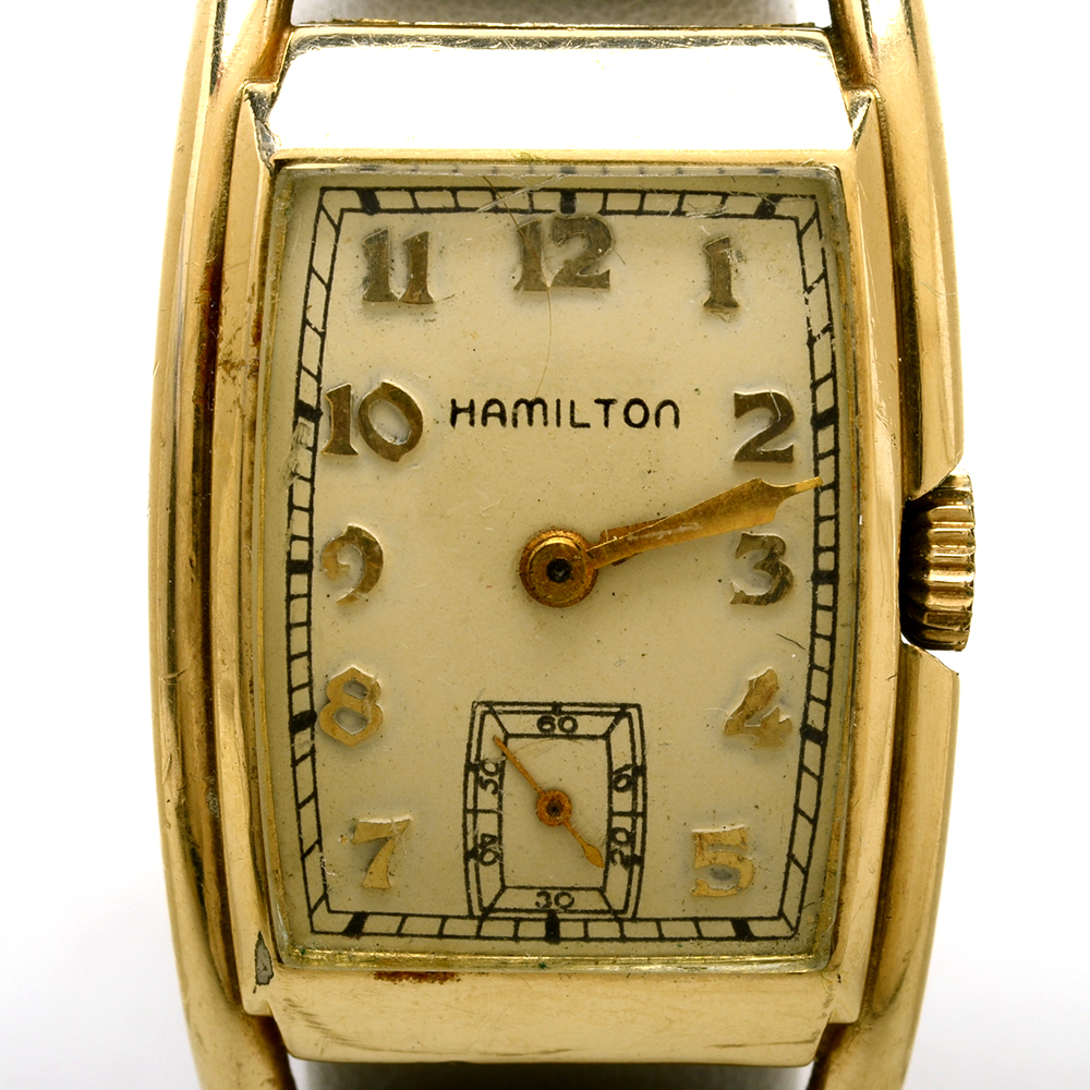 Men's Vintage Hamilton 14K Gold Filled Watch