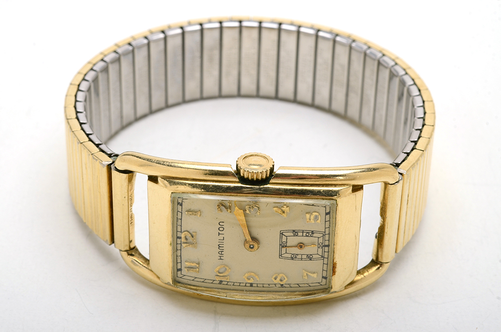 Men's Vintage Hamilton 14K Gold Filled Watch