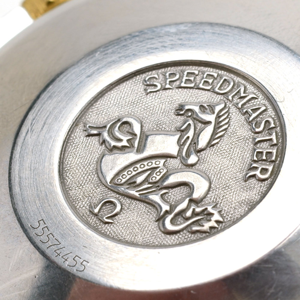 Men's Omega Speedmaster 18K Gold and Steel Automatic Watch