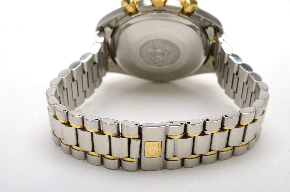 Men's Omega Speedmaster 18K Gold and Steel Automatic Watch