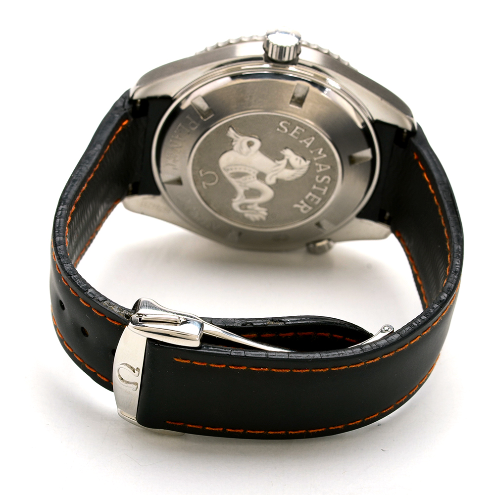 Omega Seamaster Planet Ocean Black Co-Axial 45.50 mm AutoSteel