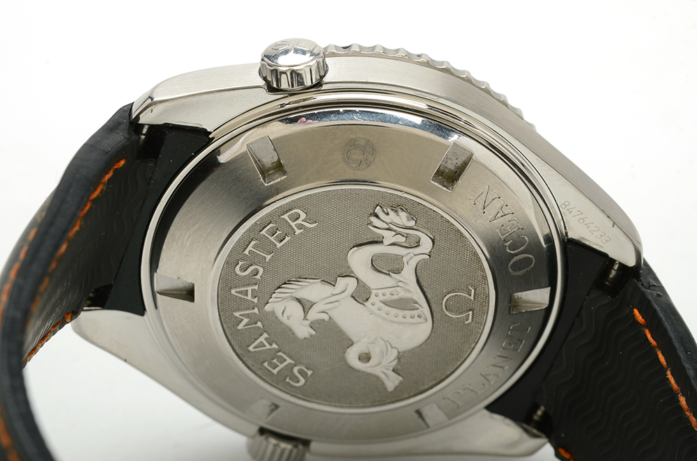 Omega Seamaster Planet Ocean Black Co-Axial 45.50 mm AutoSteel