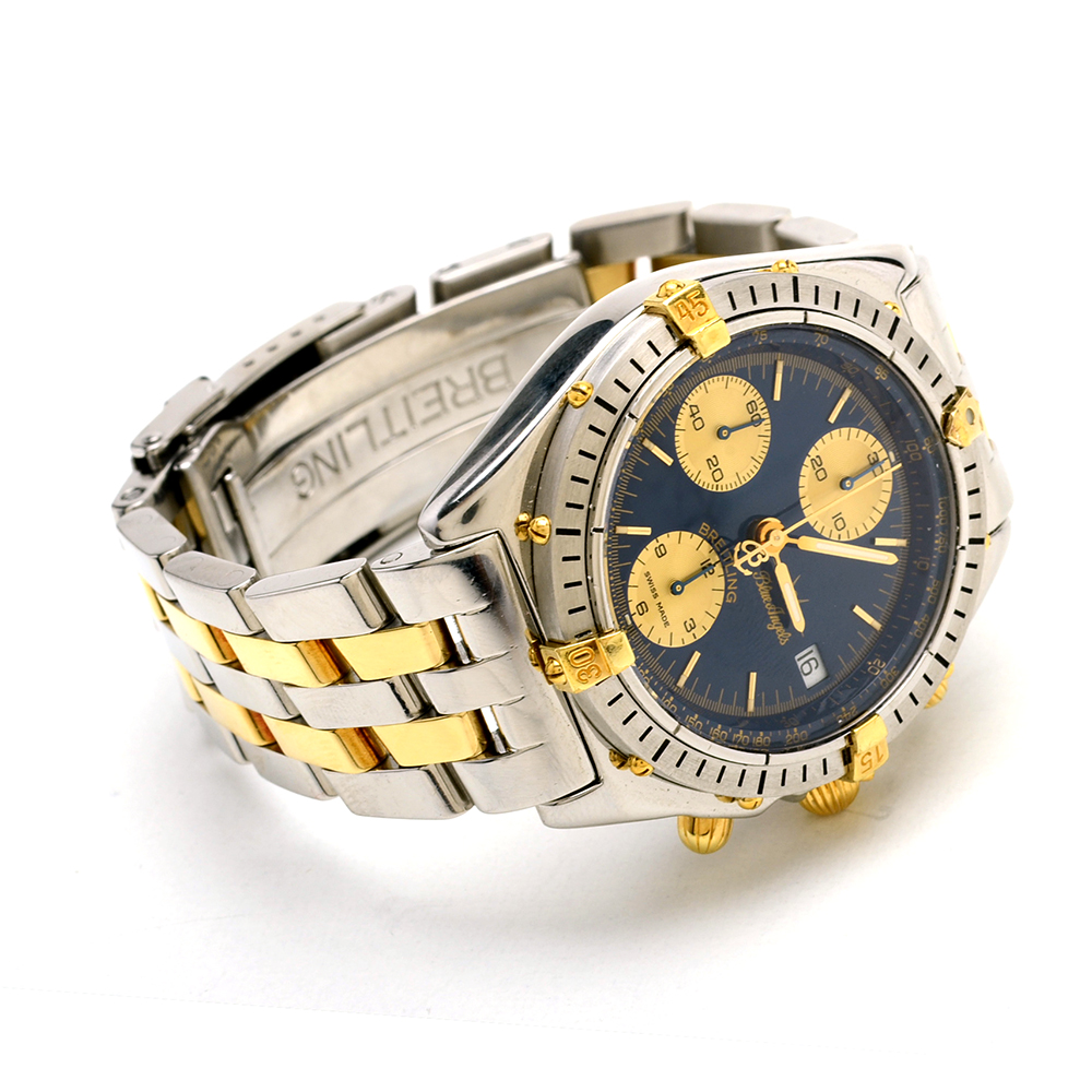 Breitling Chrono 18K Gold & Steel Blue Angels LIMITED Automatic