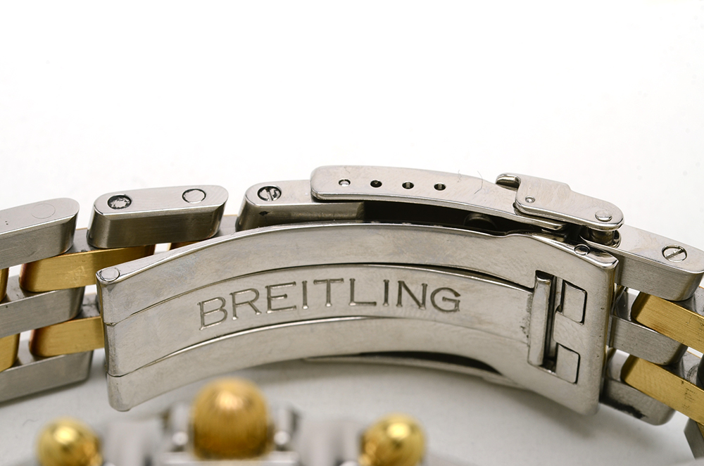 Breitling Chrono 18K Gold & Steel Blue Angels LIMITED Automatic